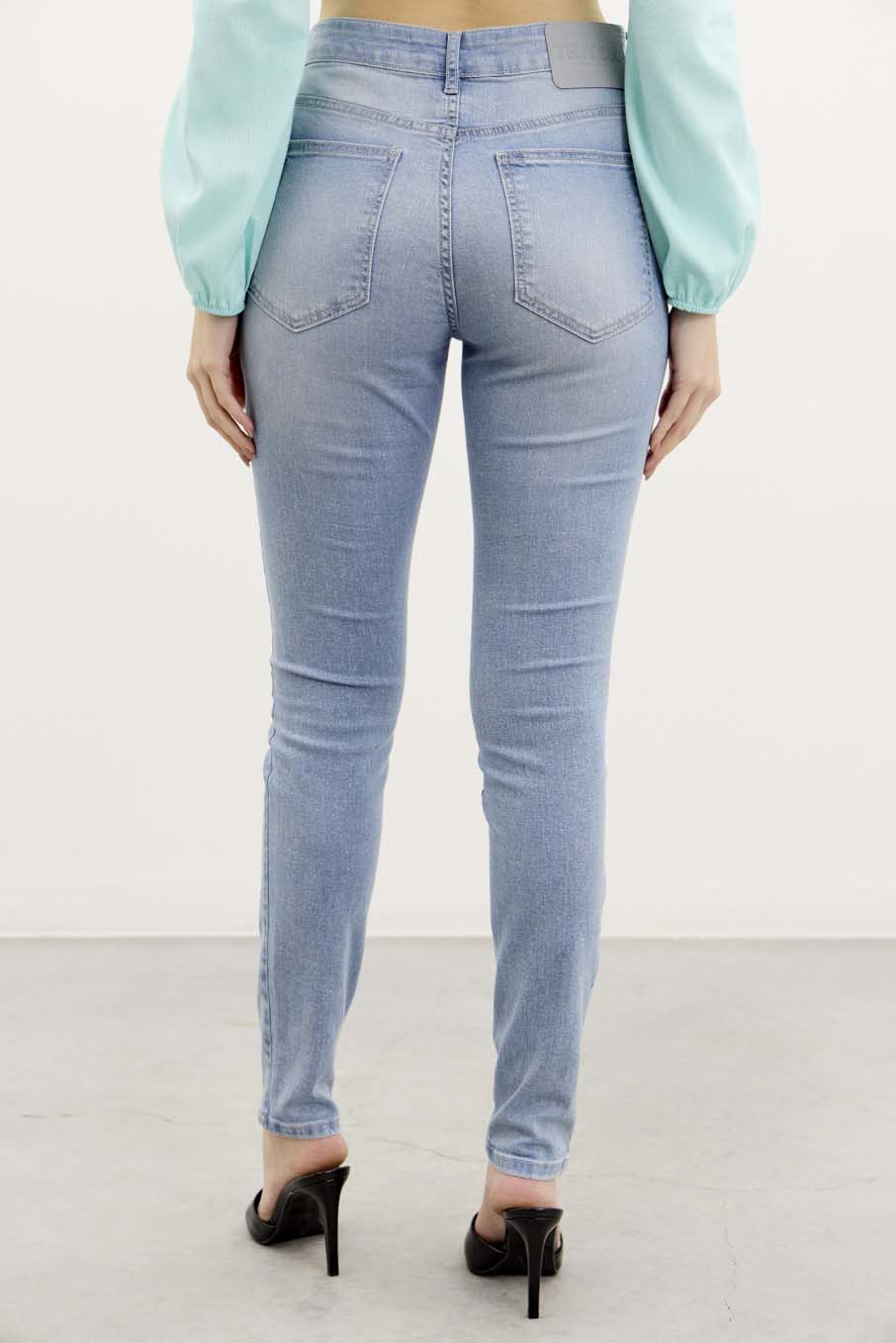 CALÇA JEANS MICHELE 38 INDIGO