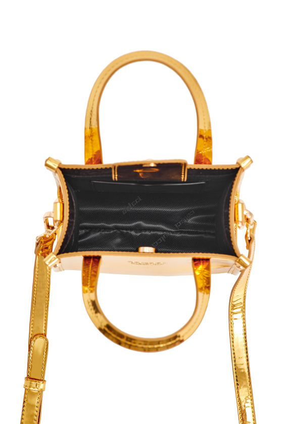 BOLSA COLCCI FEM CROSSBODY SPECCHIO U OURO