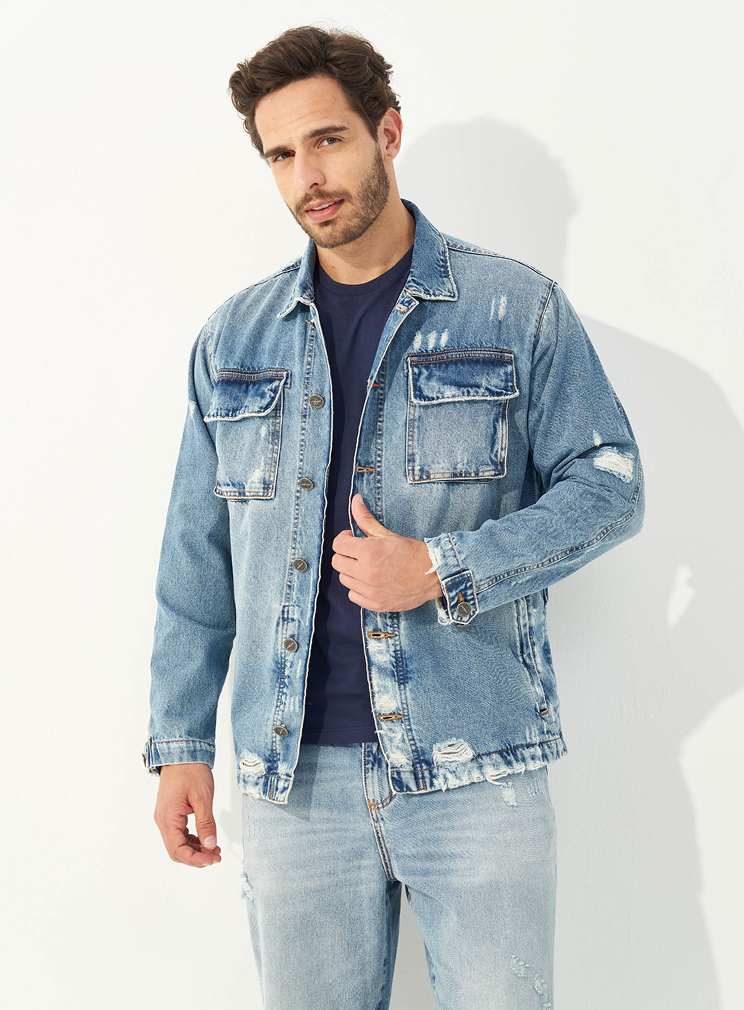 JAQUETA JEANS G INDIGO