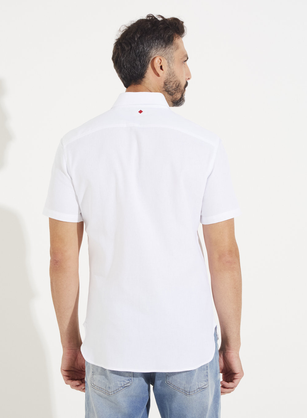 CAMISA LINHO ST BARTHS GG BRANCO
