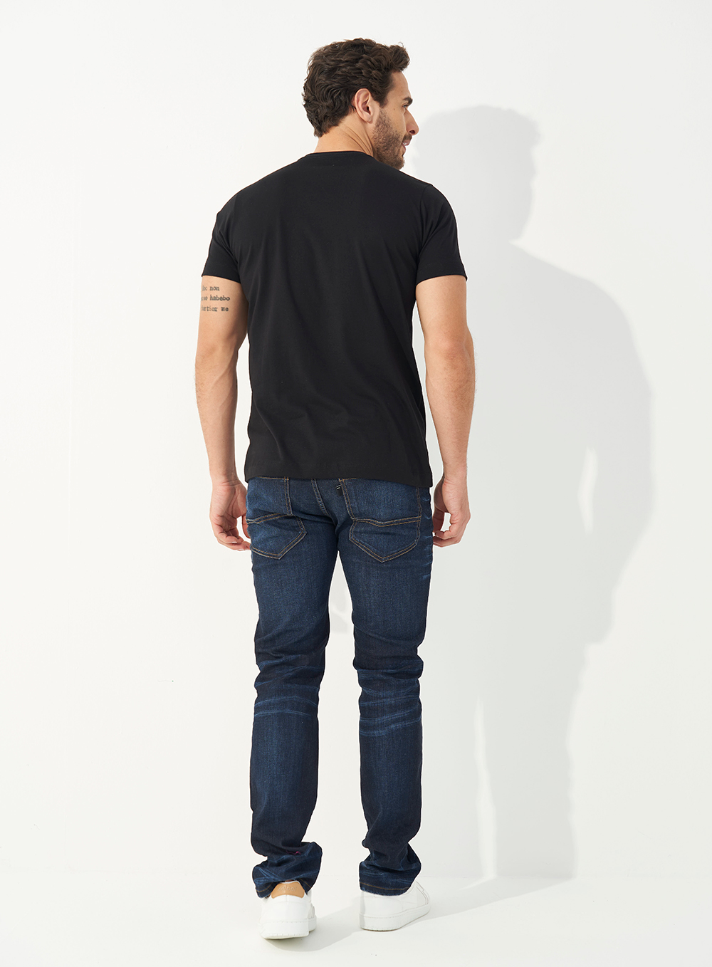 CALÇA JEANS ALEX SLIM 38 INDIGO