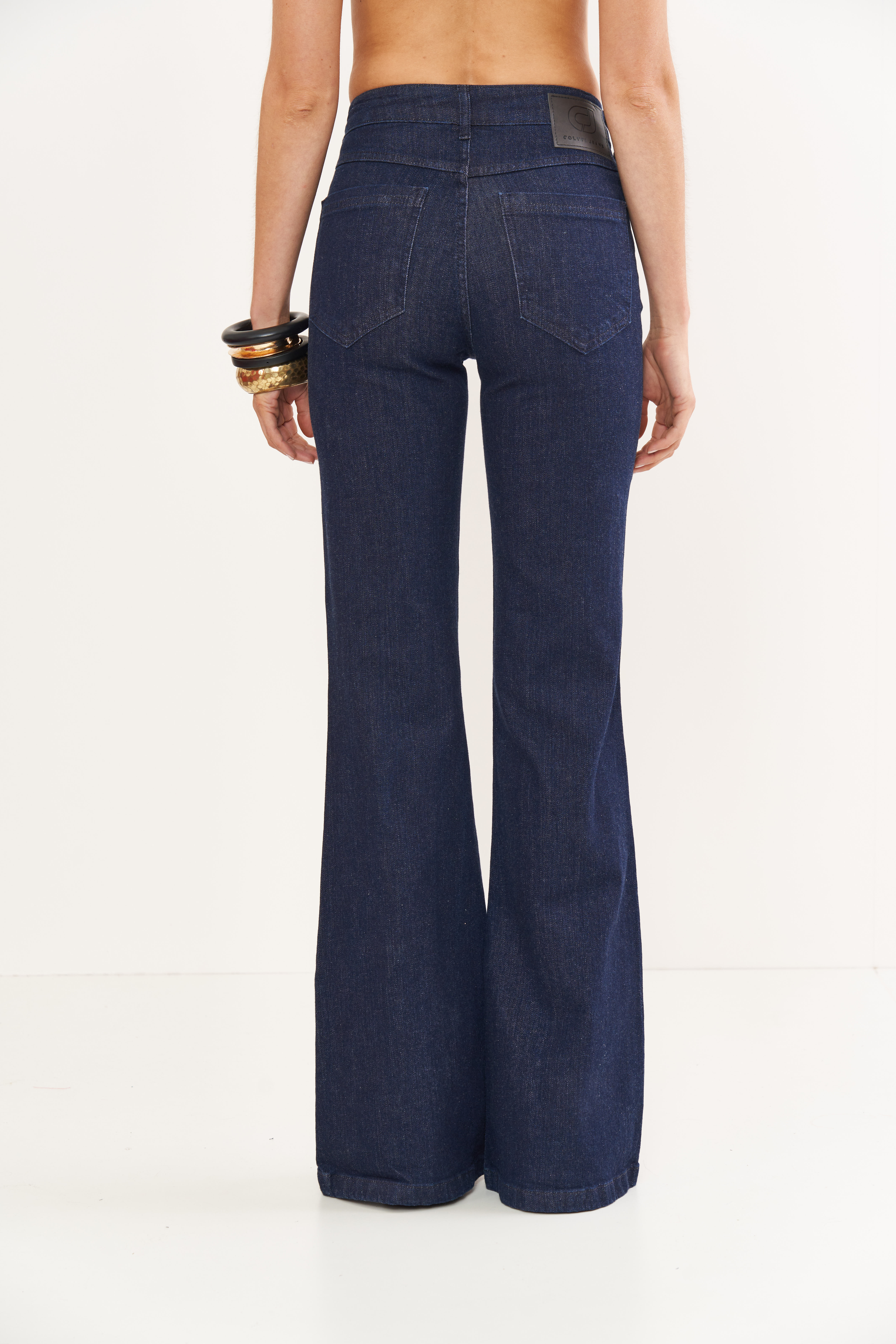 CALÇA JEANS NOVA YORK FLARE 44 INDIGO