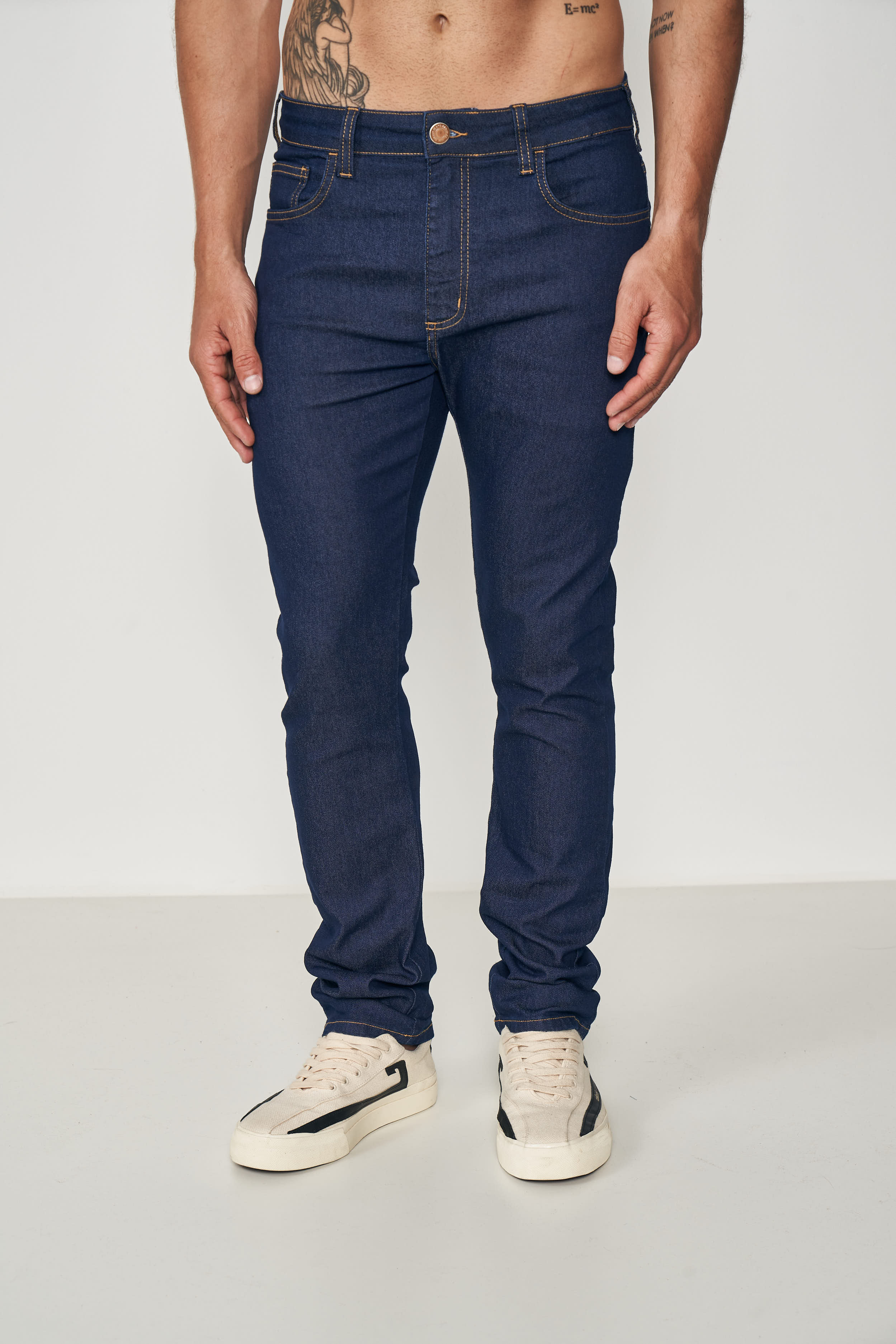 CALÇA JEANS AMSTERDAM 48 INDIGO