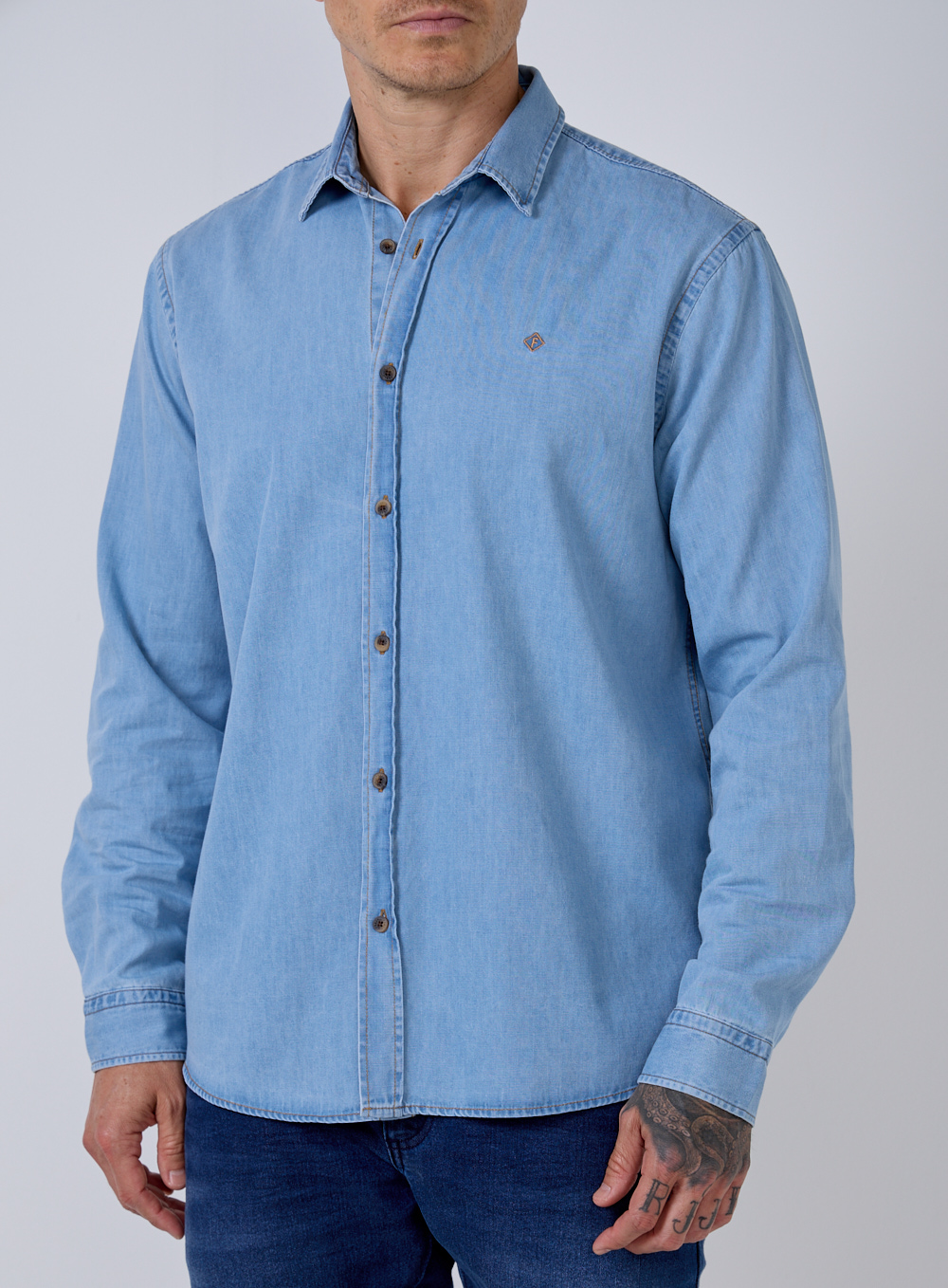 CAMISA JEANS RELAX M INDIGO