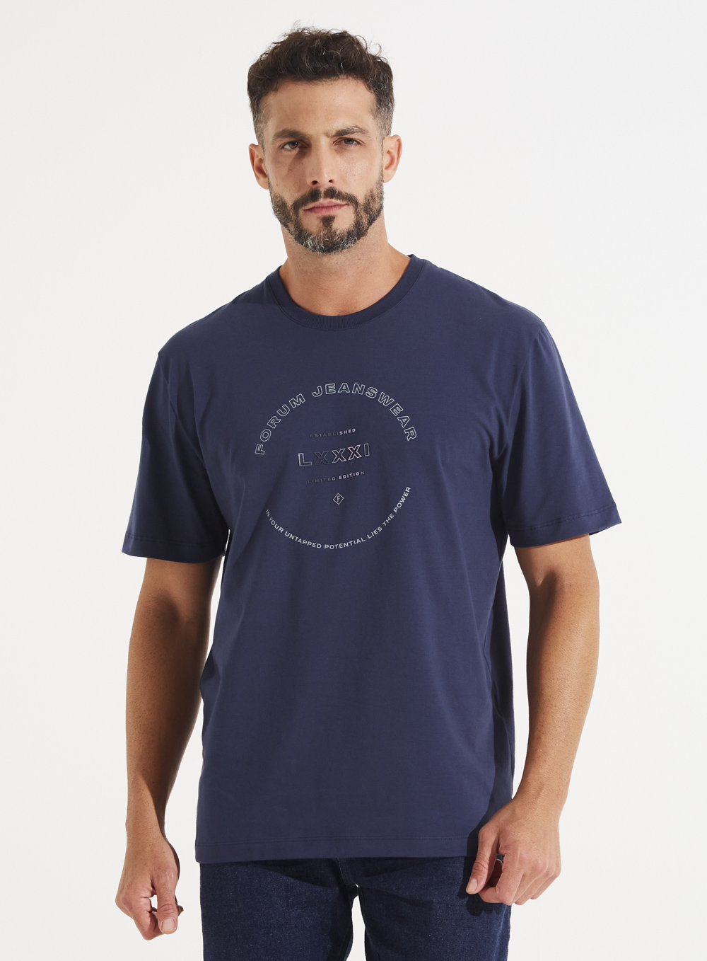 CAMISETA FORUM M AZUL OLYMPIC
