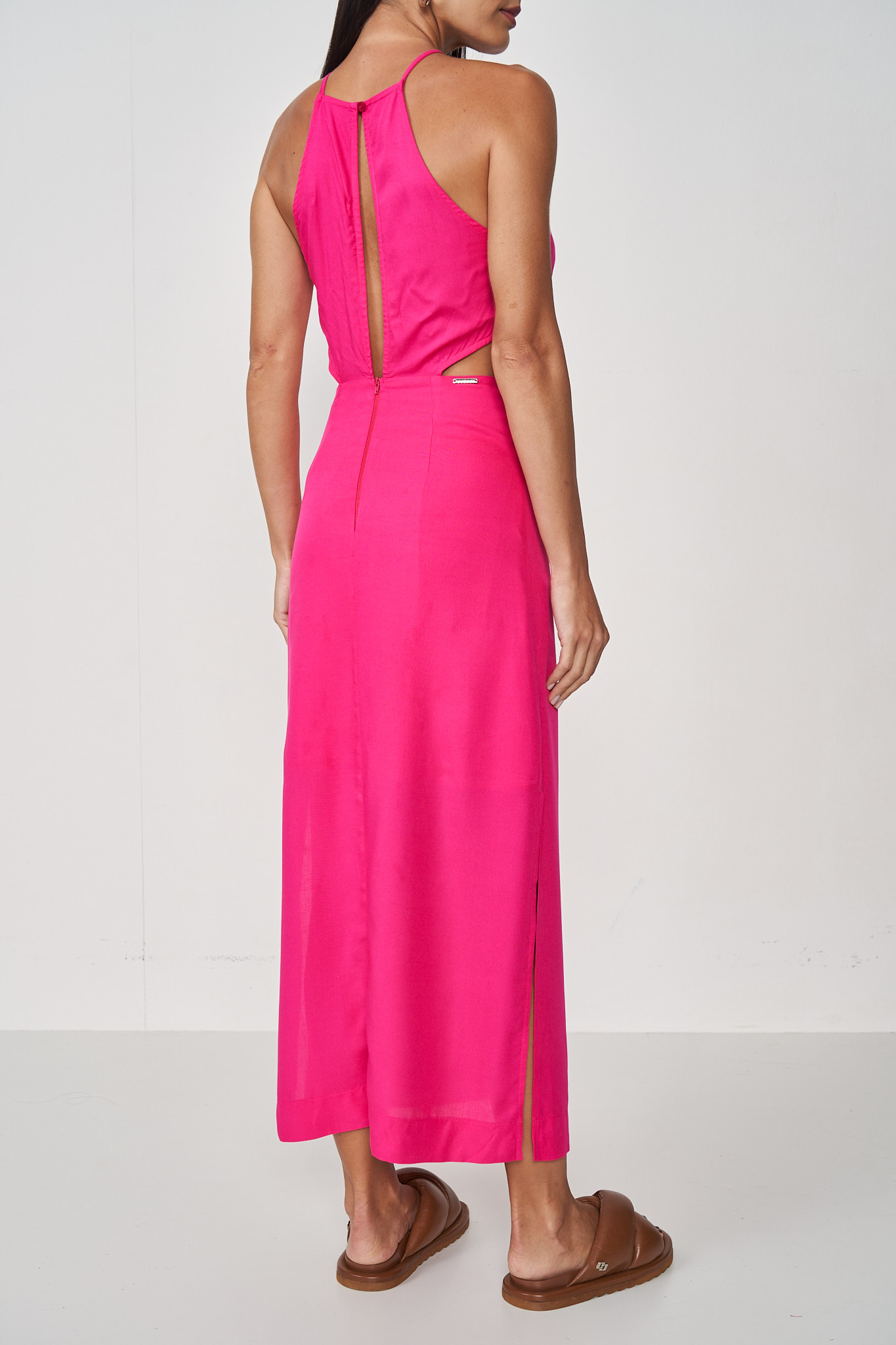 VESTIDO COLCCI 38 ROSA DEEP PINK