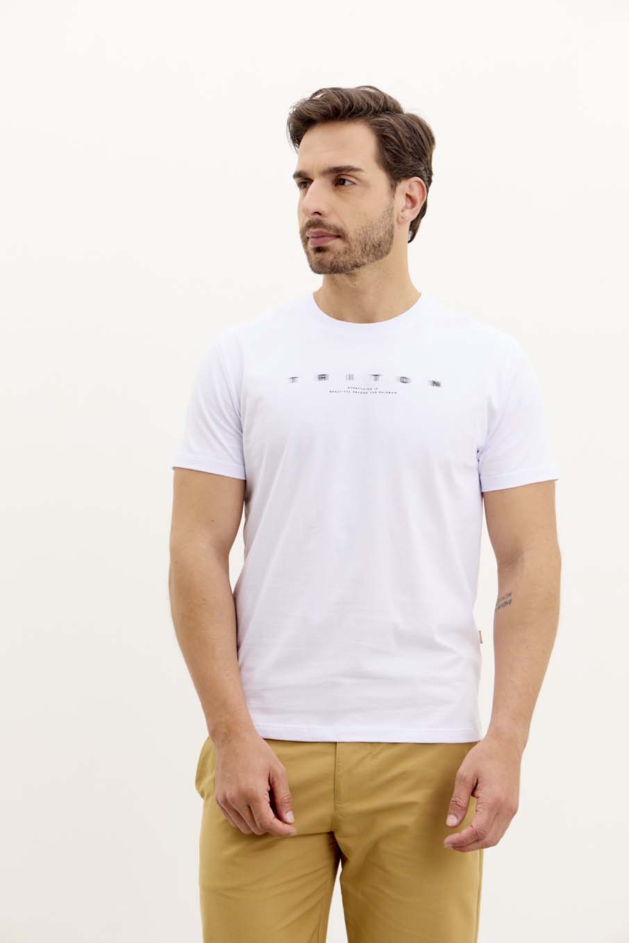 CAMISETA TRITON GG BRANCO