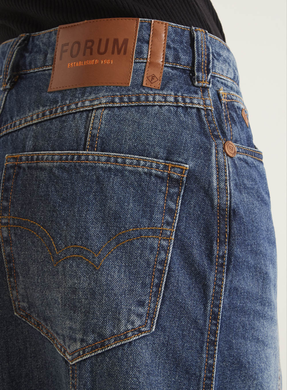 SAIA JEANS 38 INDIGO
