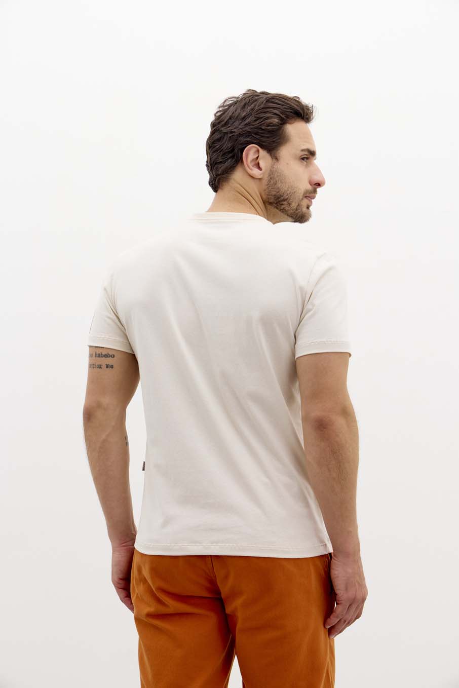 CAMISETA TRITON GG BEGE ITALIAN