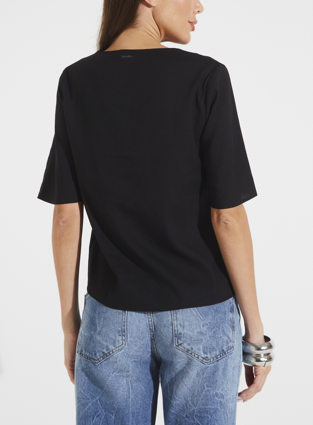 BLUSA LINHO M BEGE ITALIAN