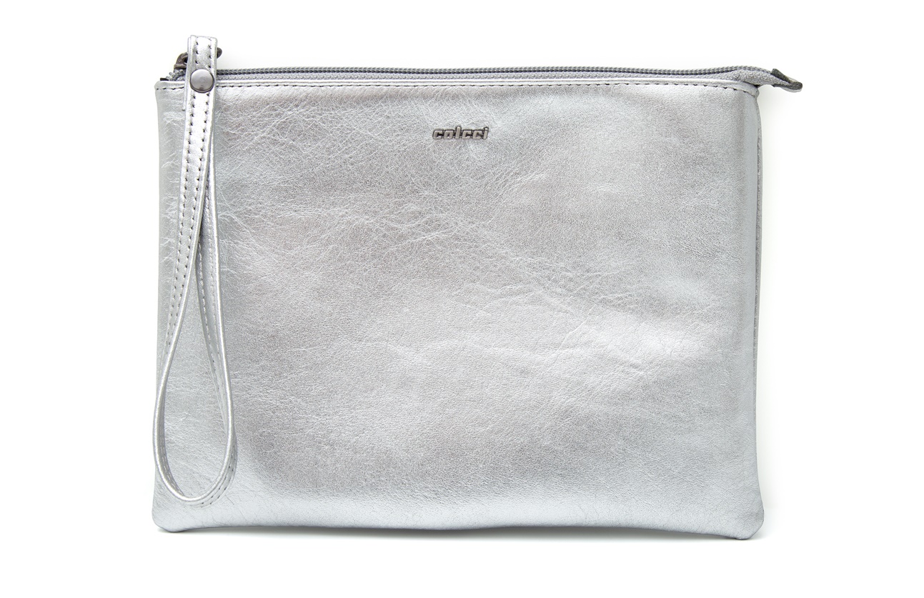 NECESSAIRE COLCCI COURO U PRATA