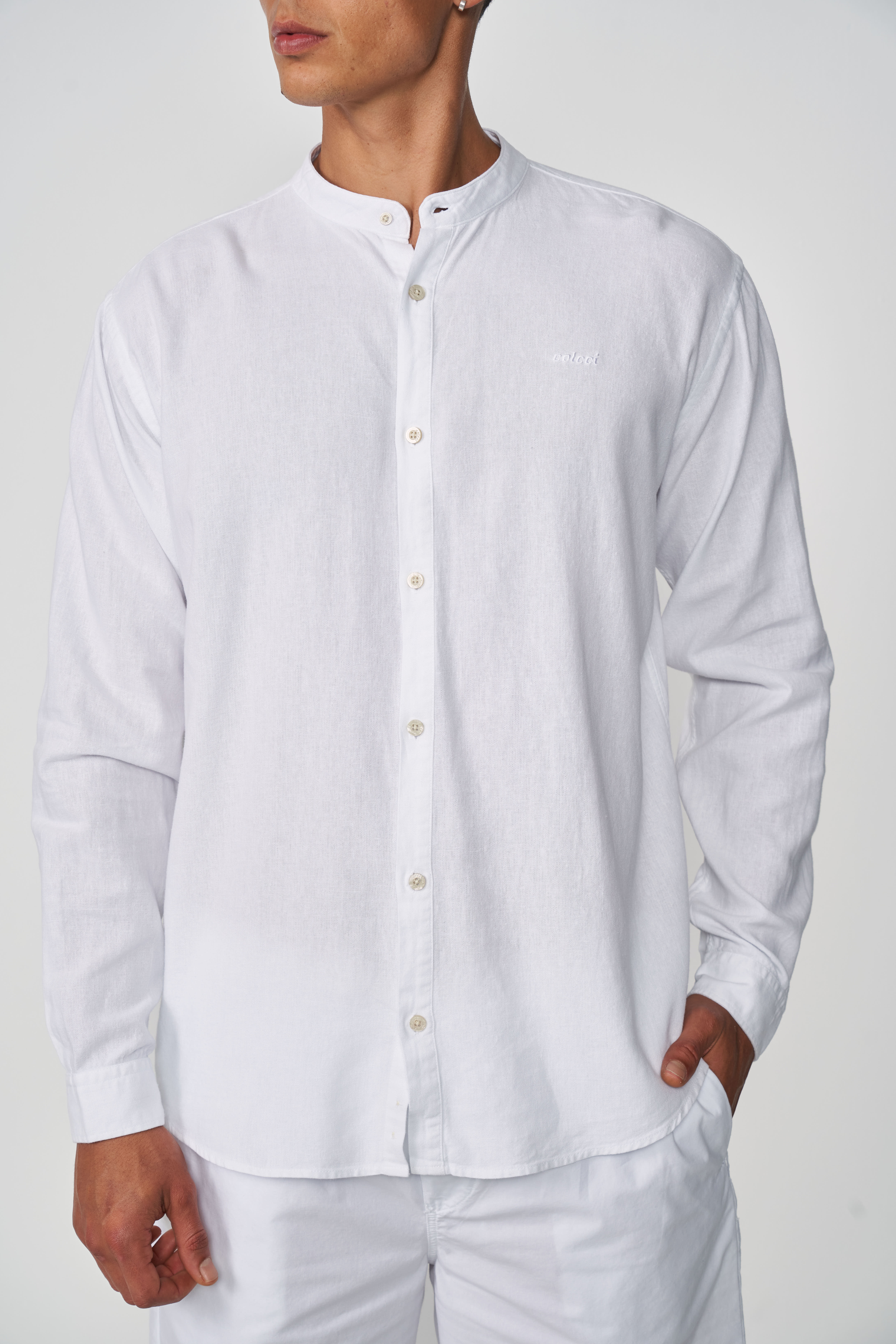CAMISA LINHO G BRANCO