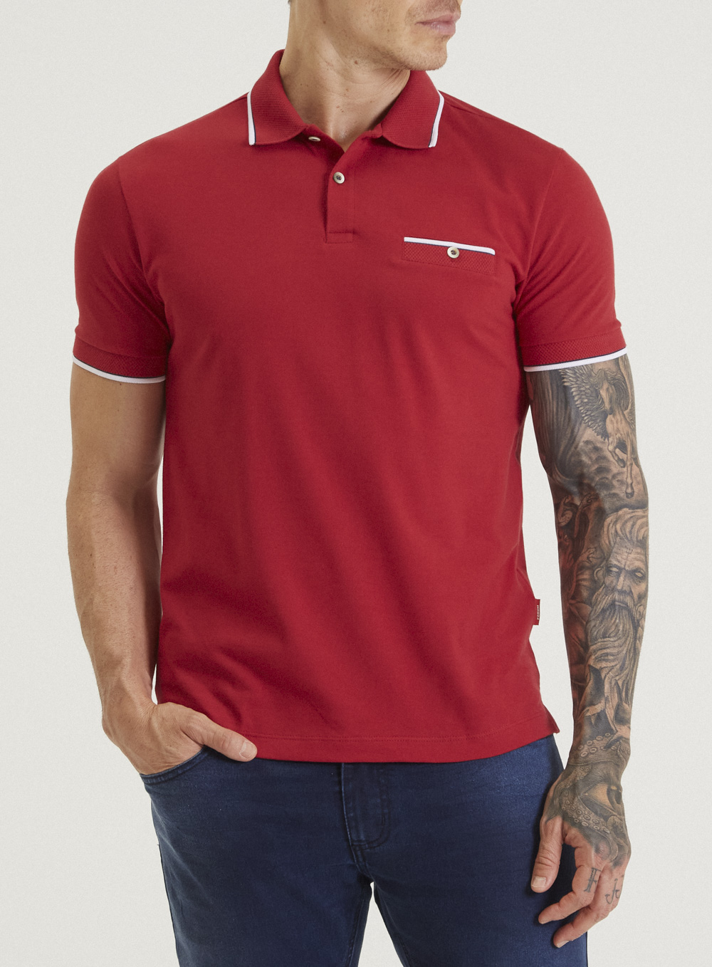 POLO FORUM P VERMELHO ODESSA