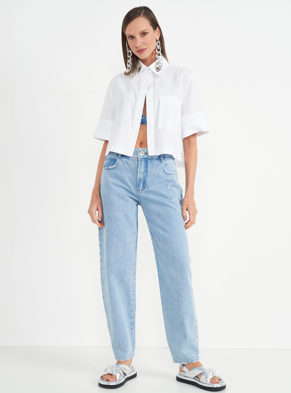 CALÇA JEANS JADE 42 INDIGO