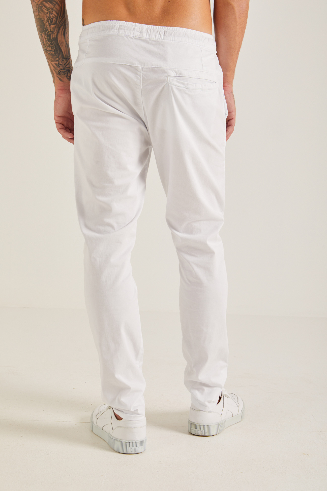 CALÇA SARJA RELAX G BRANCO