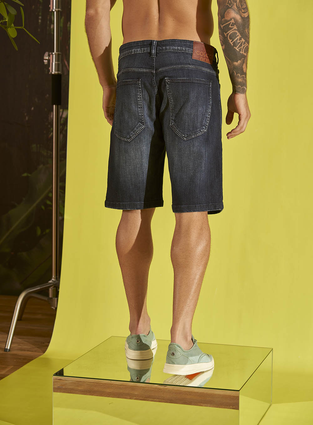 BERMUDA JEANS NOAH 36 INDIGO
