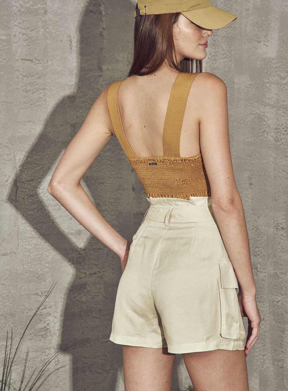 BLUSA COLCCI M MARROM FEIJO