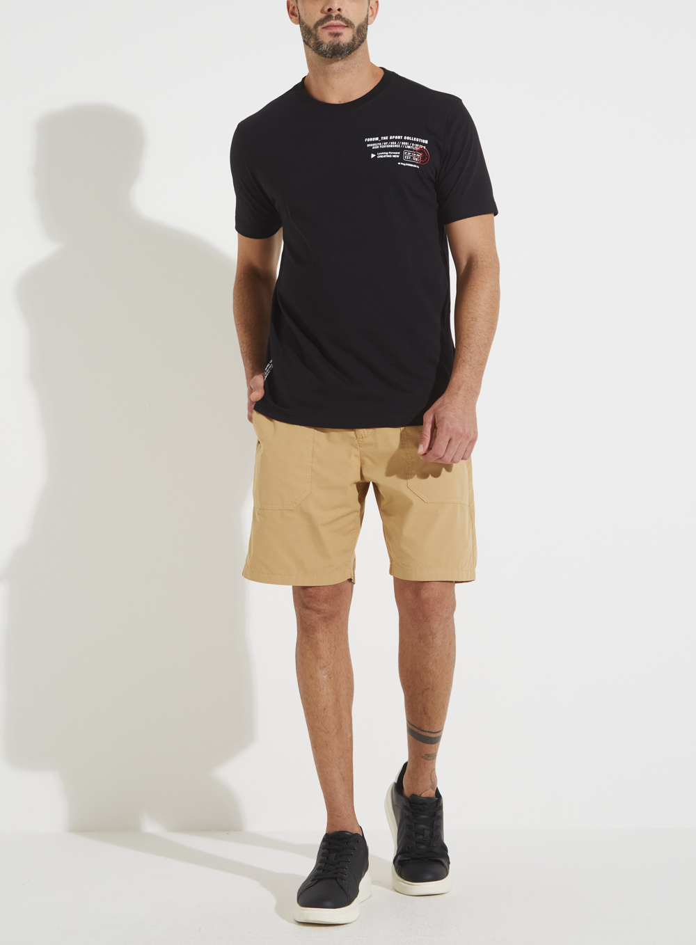 CAMISETA FORUM M PRETO
