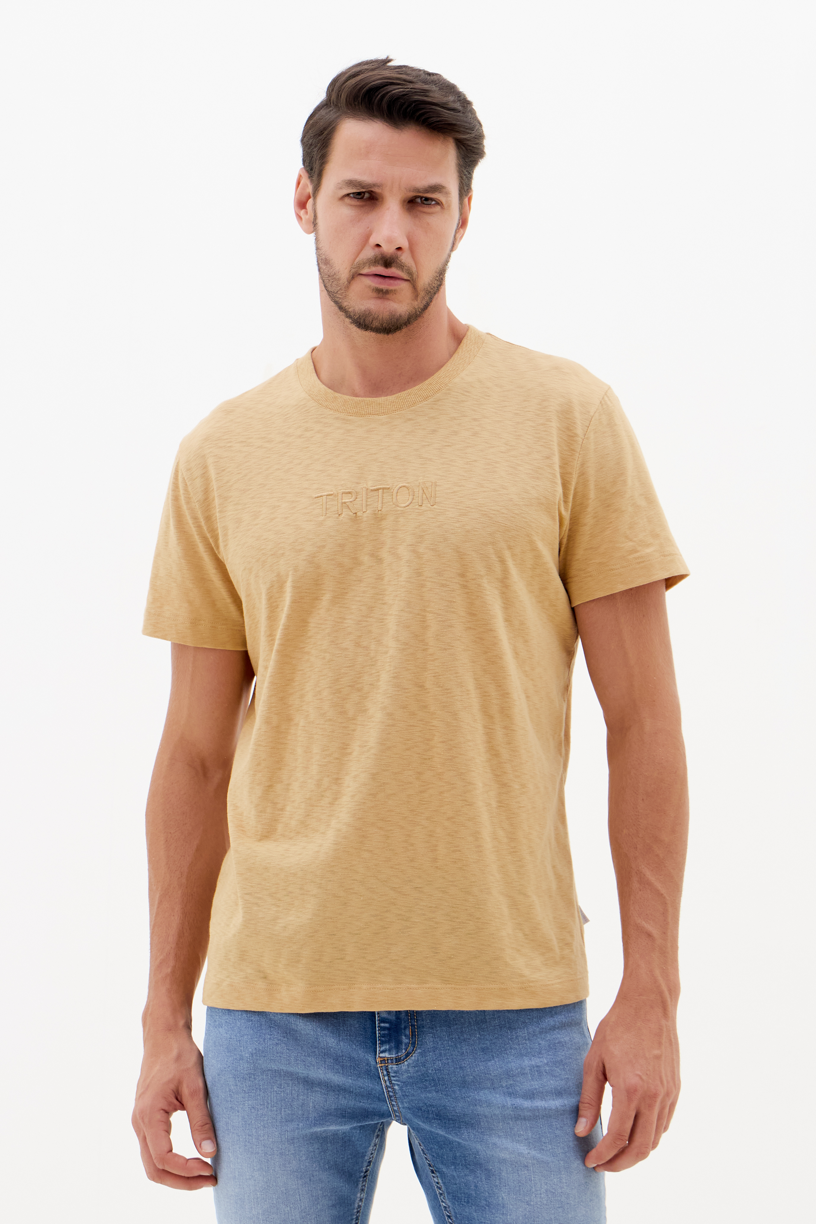 CAMISETA TRITON M BEGE FLAVO