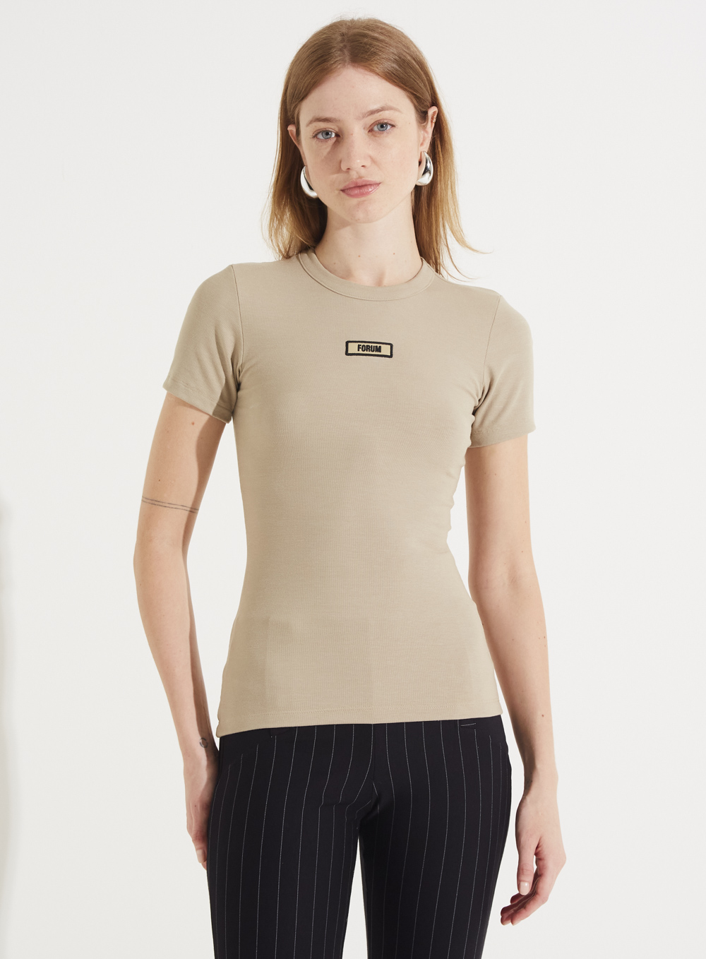 CAMISETA FORUM P BEGE BISQUET