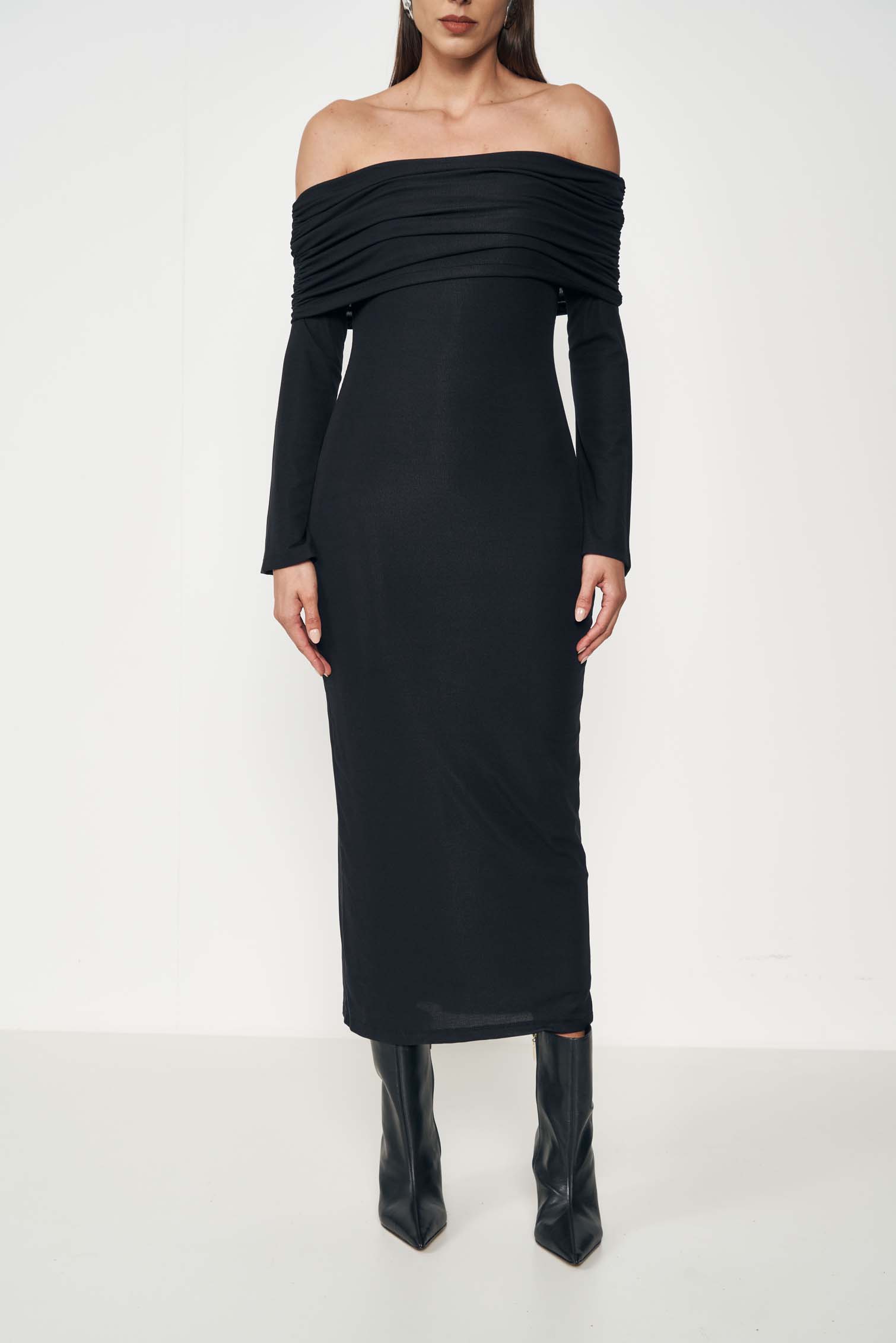 VESTIDO COLCCI G PRETO