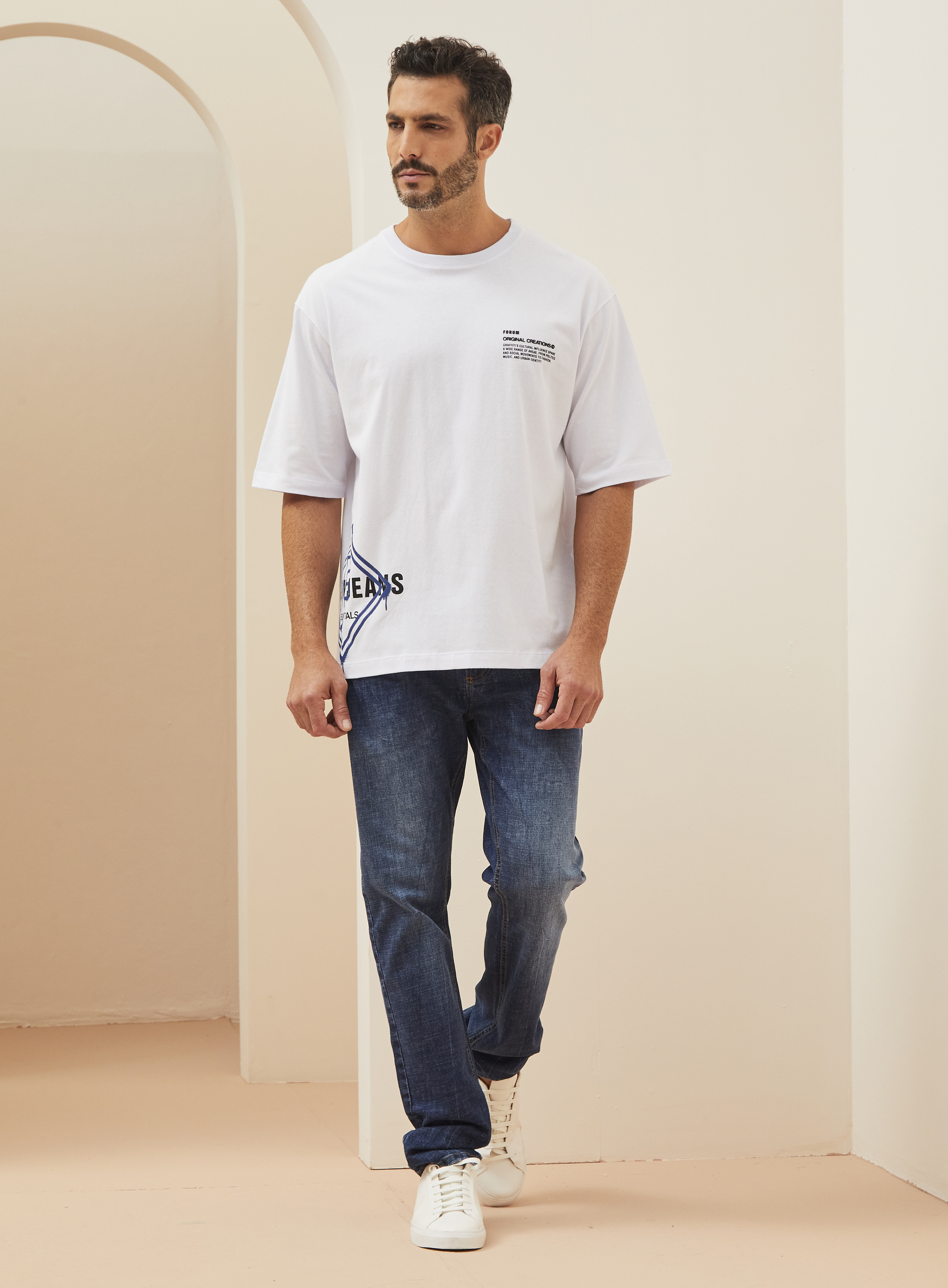 CAMISETA FORUM GG BRANCO