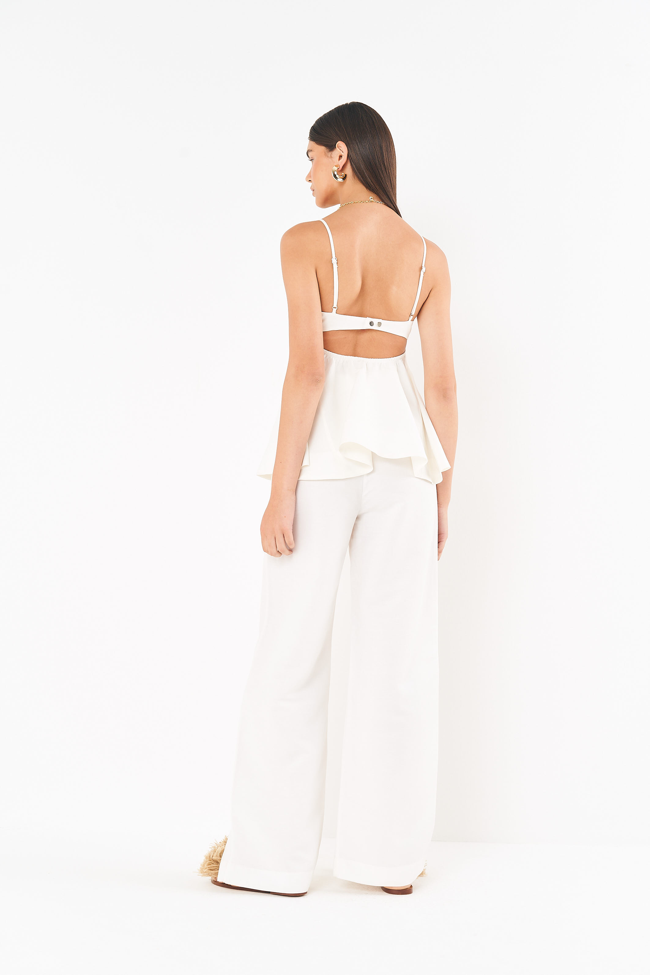 BLUSA LINHO 34 OFF SHELL
