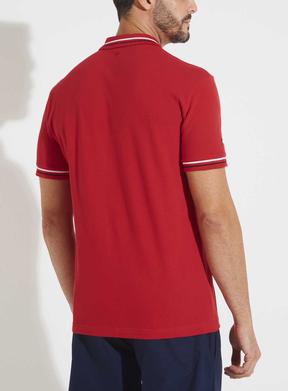 POLO FORUM M VERMELHO SPARKLY
