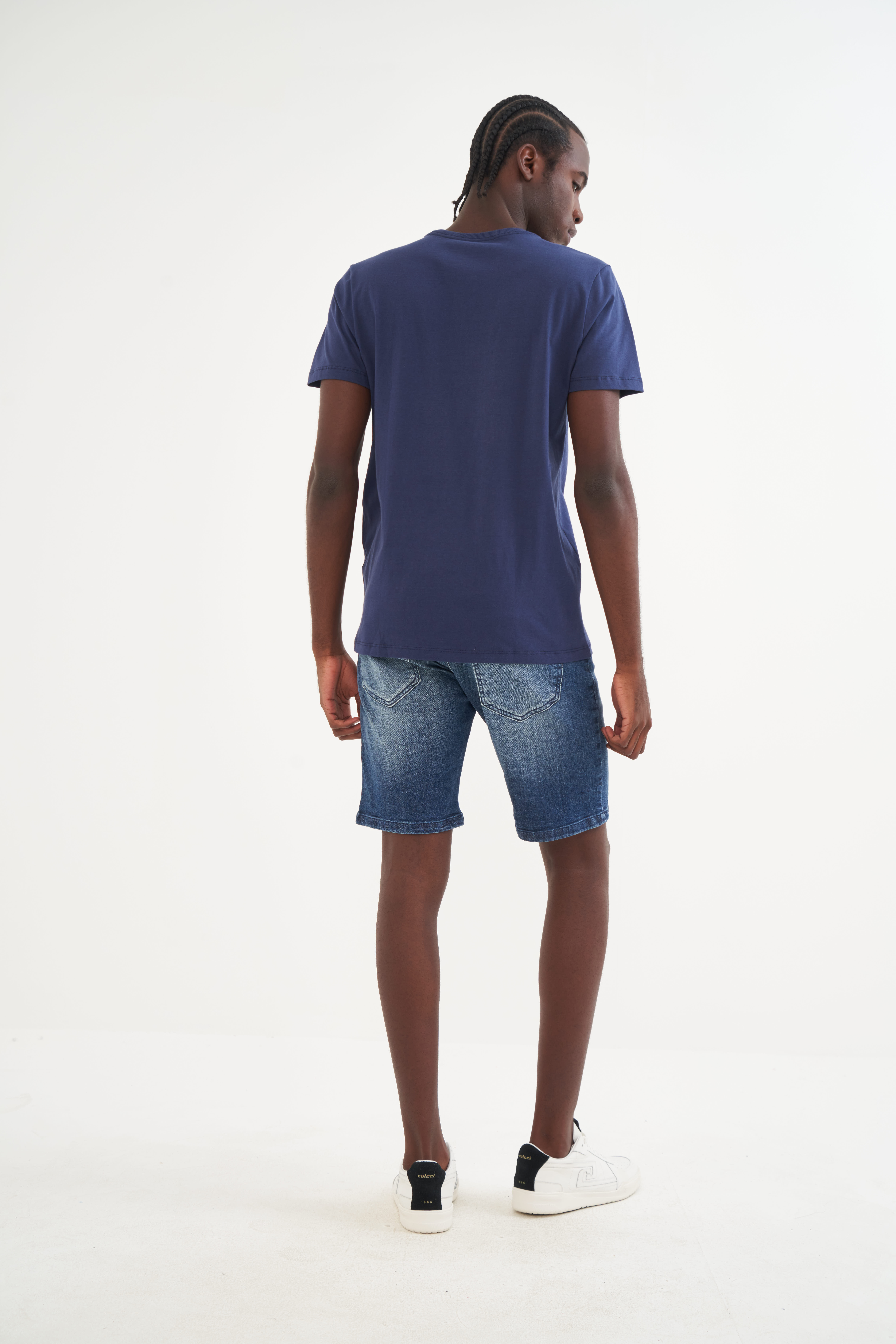 BERMUDA JEANS DAVI 40 INDIGO