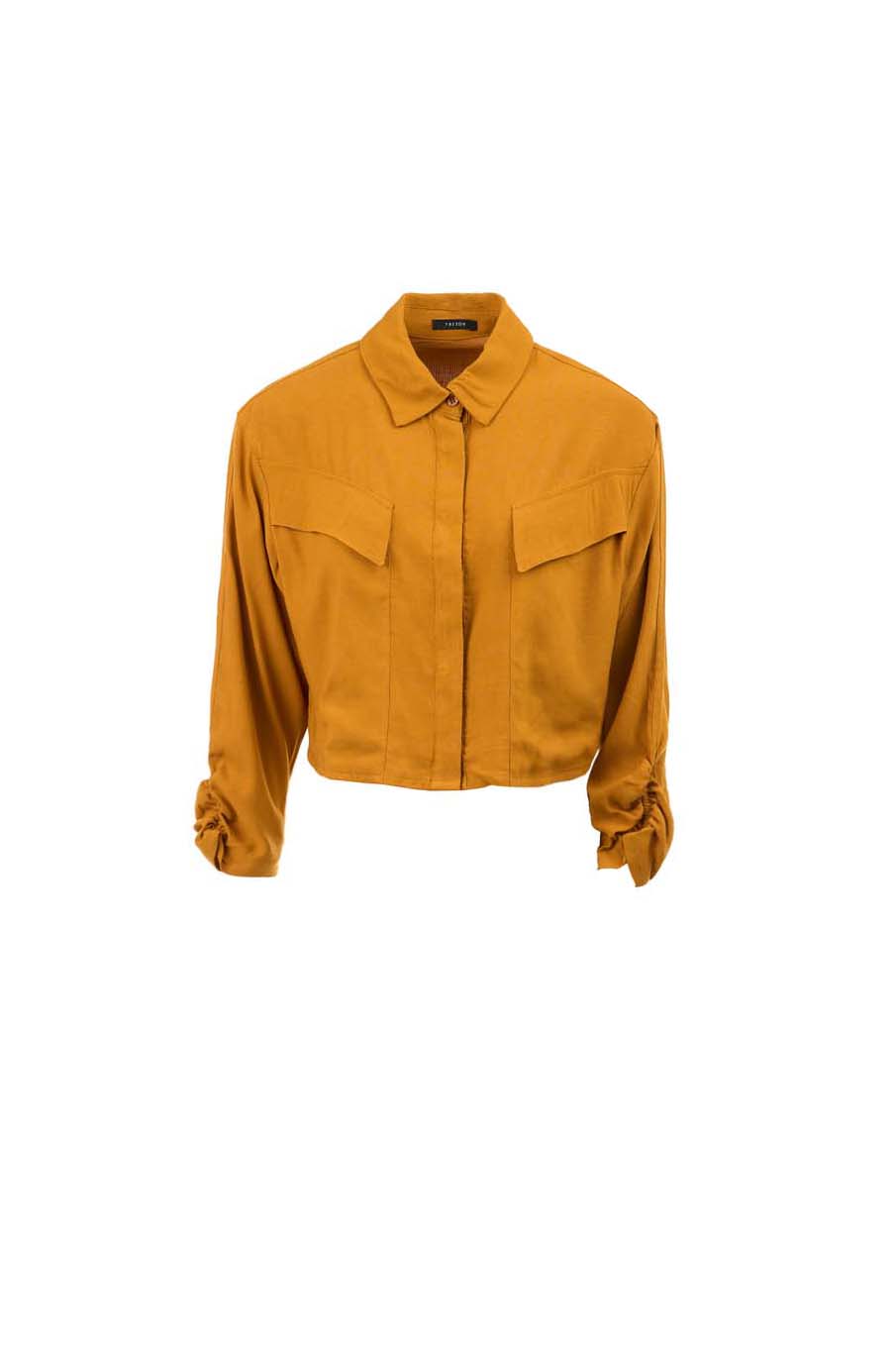 CAMISA LINHO P AMARELO MULAN