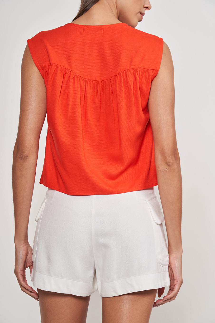 BLUSA COLCCI PP VERMELHO NIVES