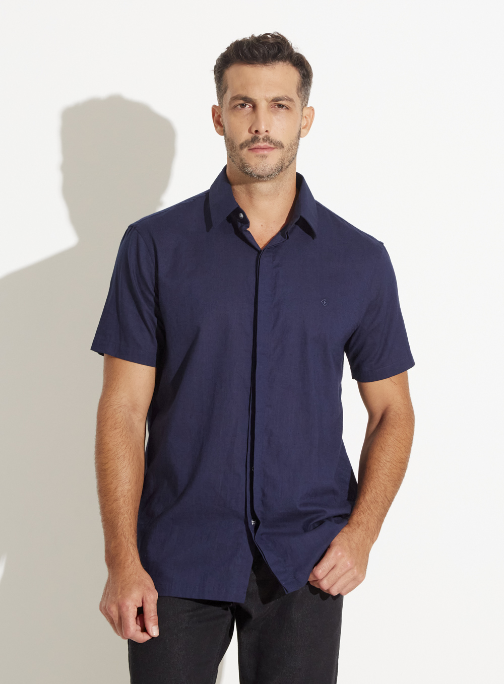 CAMISA RELAX M AZUL OLYMPIC