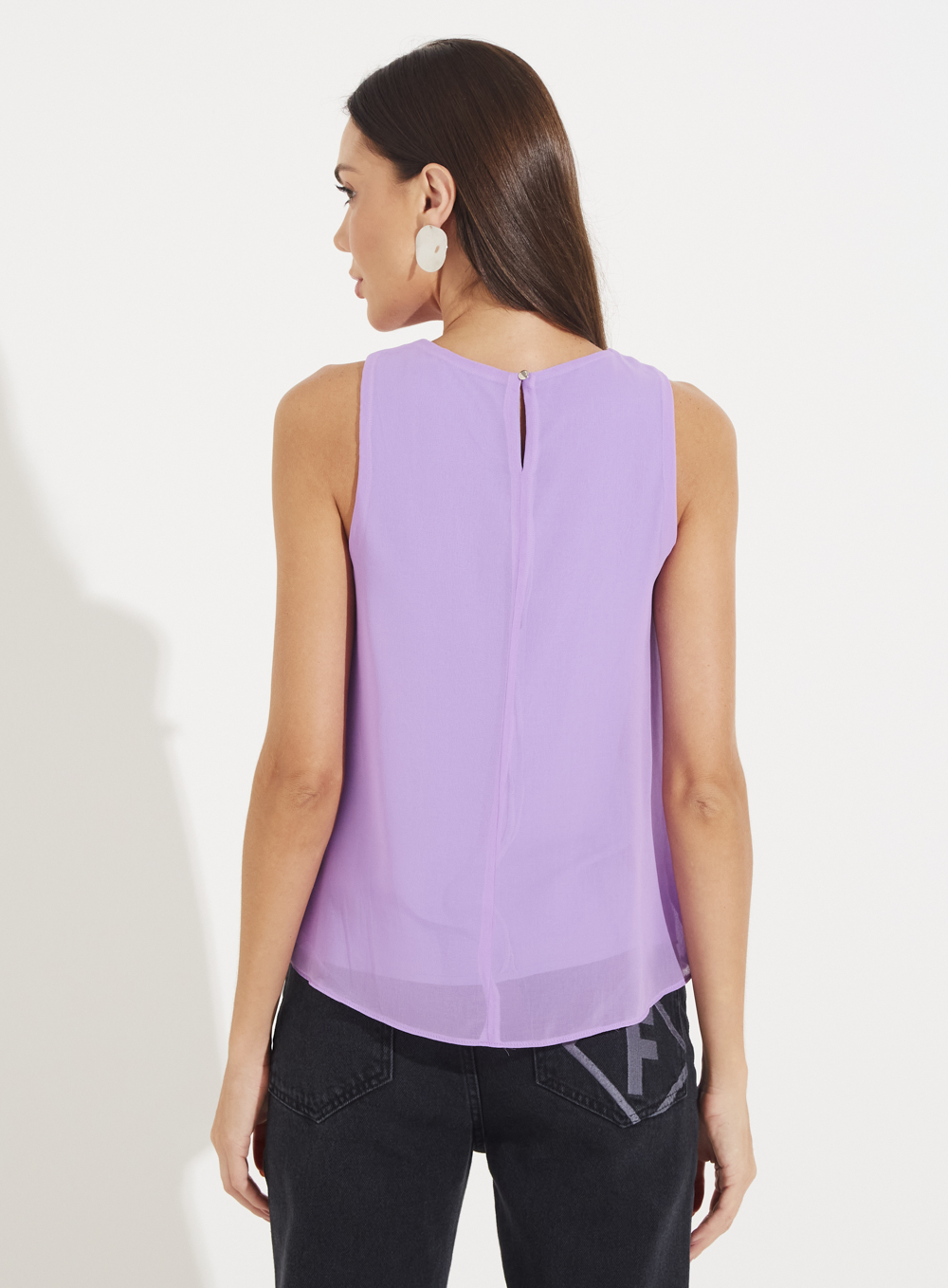 BLUSA FORUM M ROXO PURPLE GLOW
