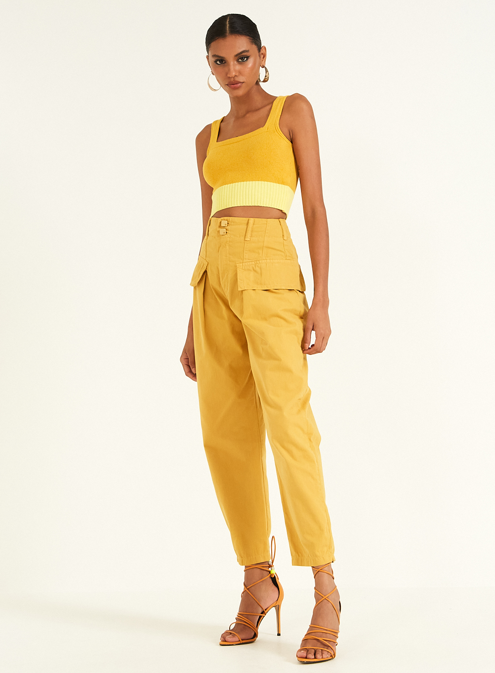 TOP TRICÔ G AMARELO DJOW