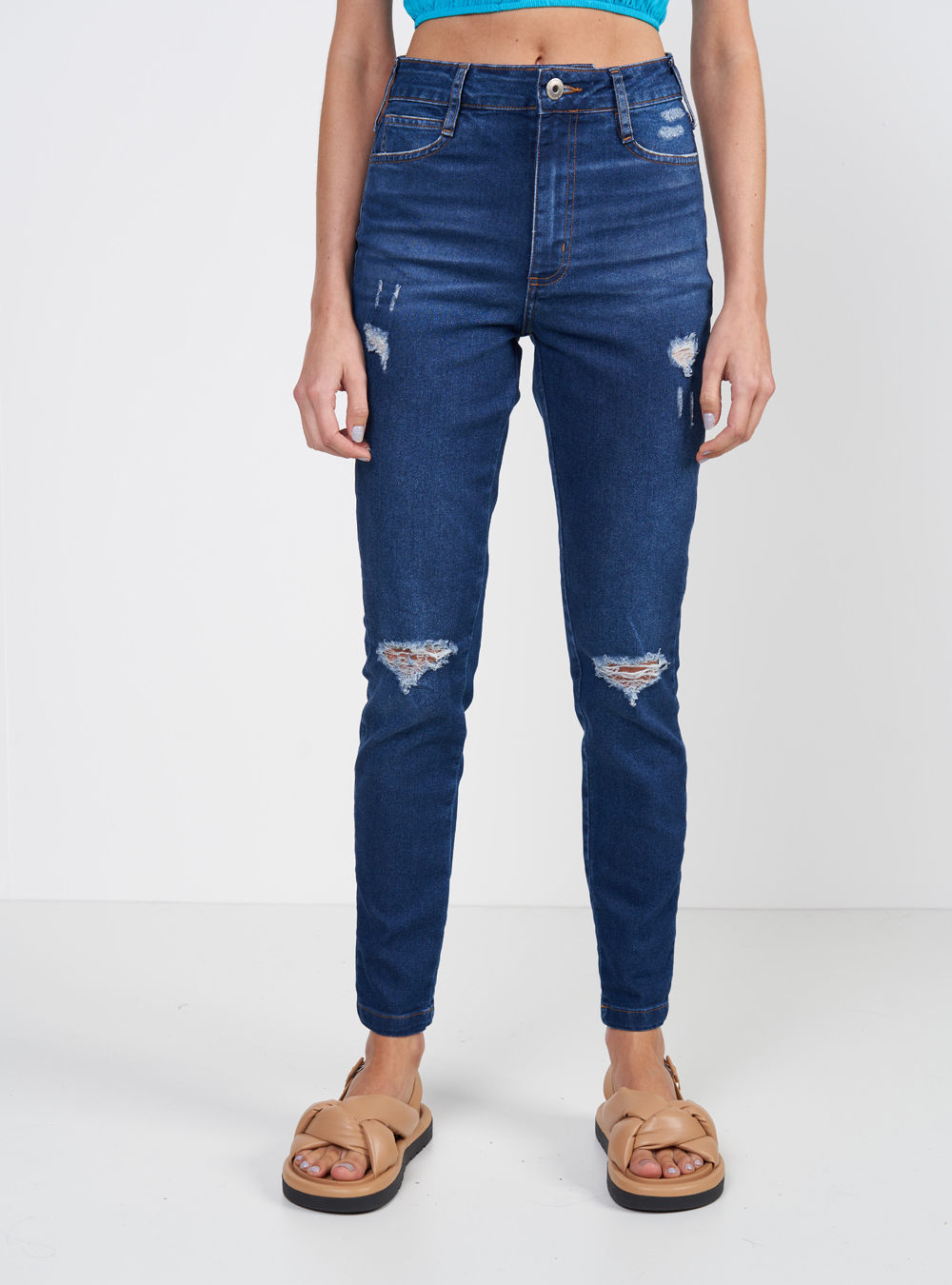 CALÇA JEANS BRUNA 38 INDIGO