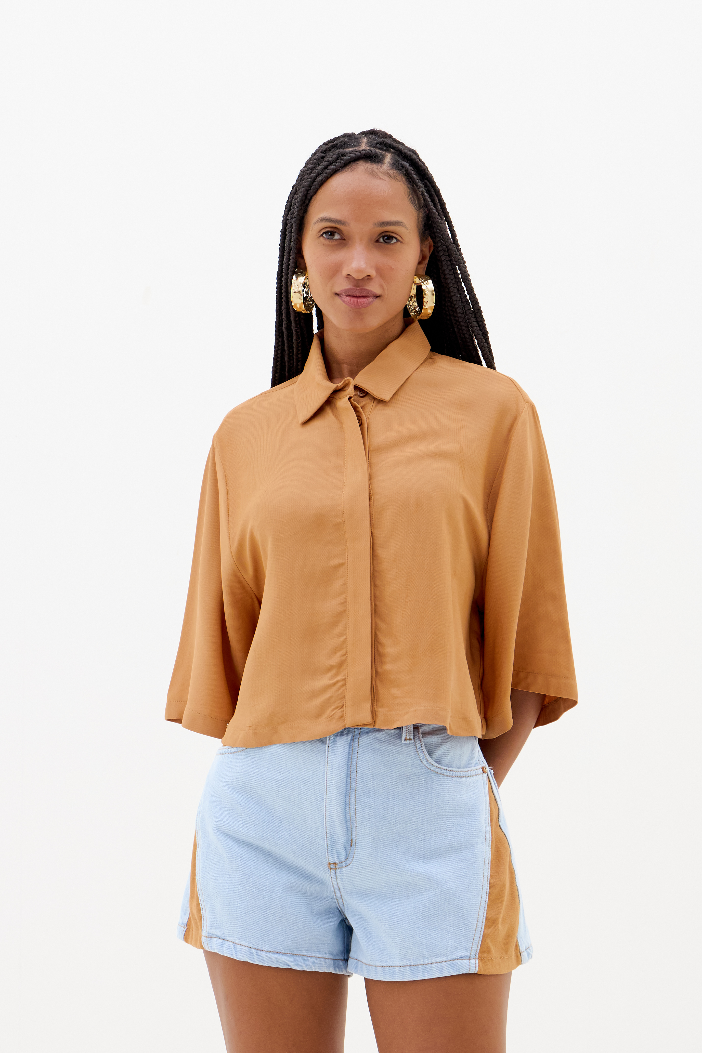 CAMISA TRITON G BEGE BELGATI