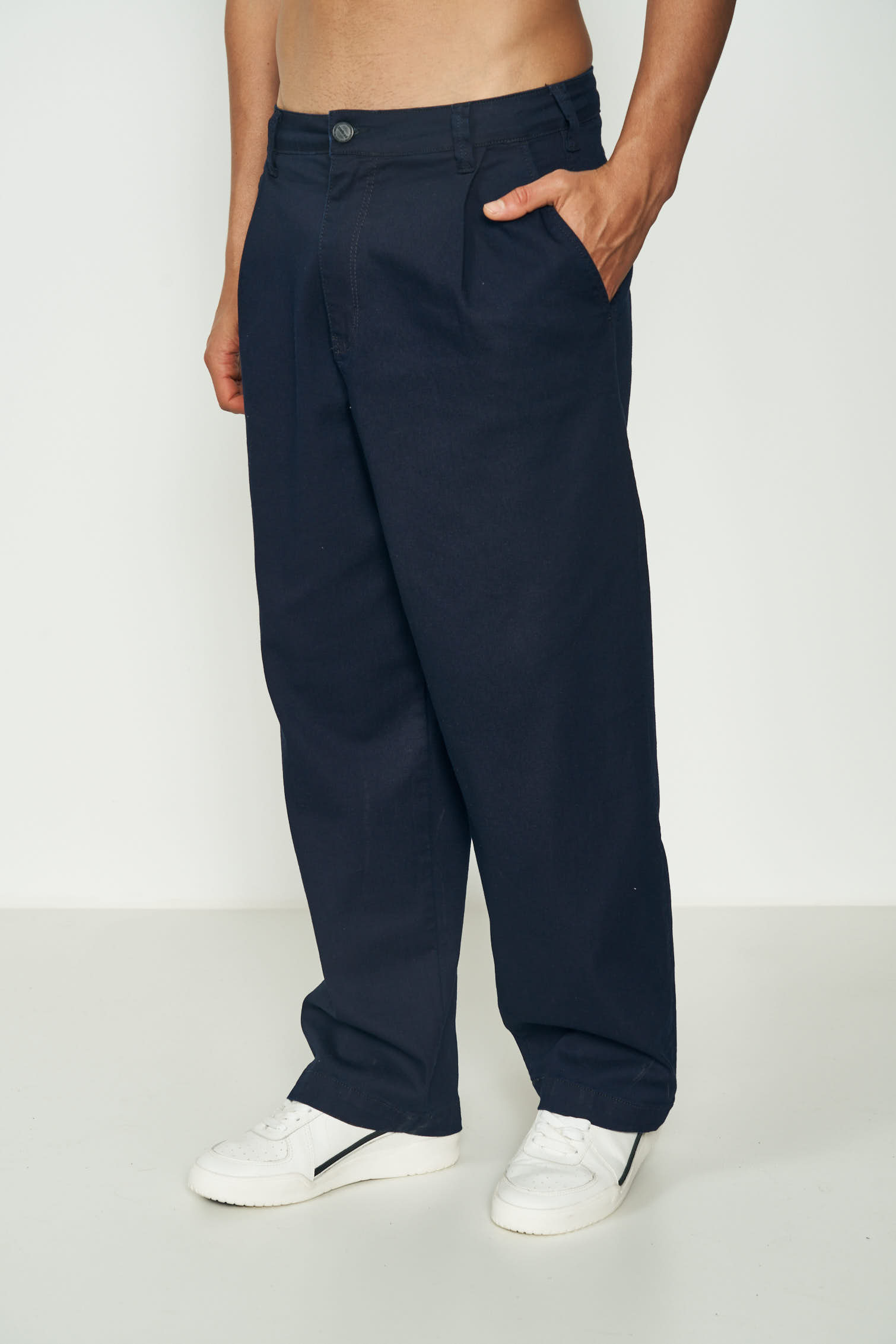 CALÇA JEANS ALFAIATARIA SLOUCHY 38 INDIGO