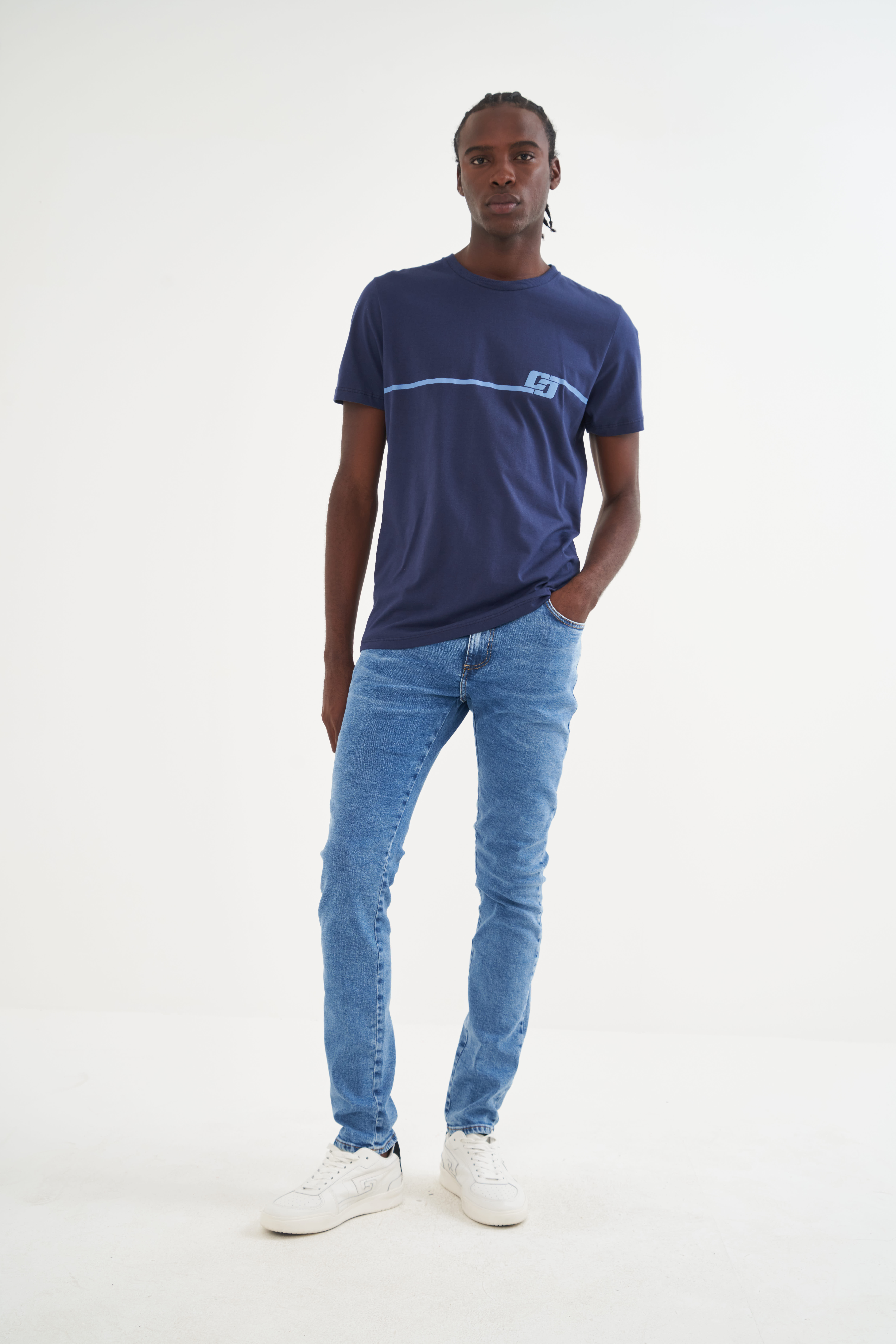 CAMISETA COLCCI P AZUL DARKNESS
