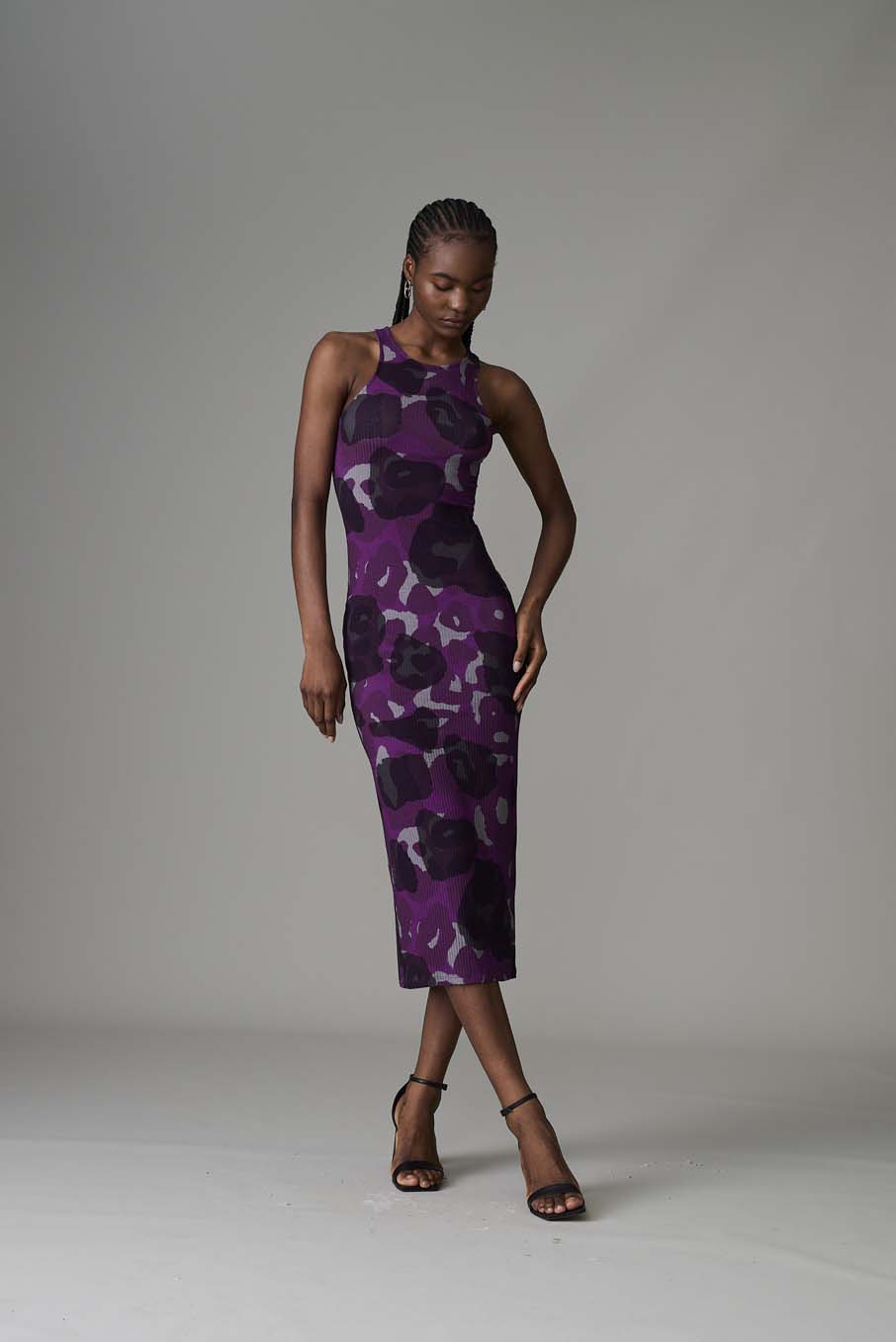 VESTIDO CANELADO M PANTHER