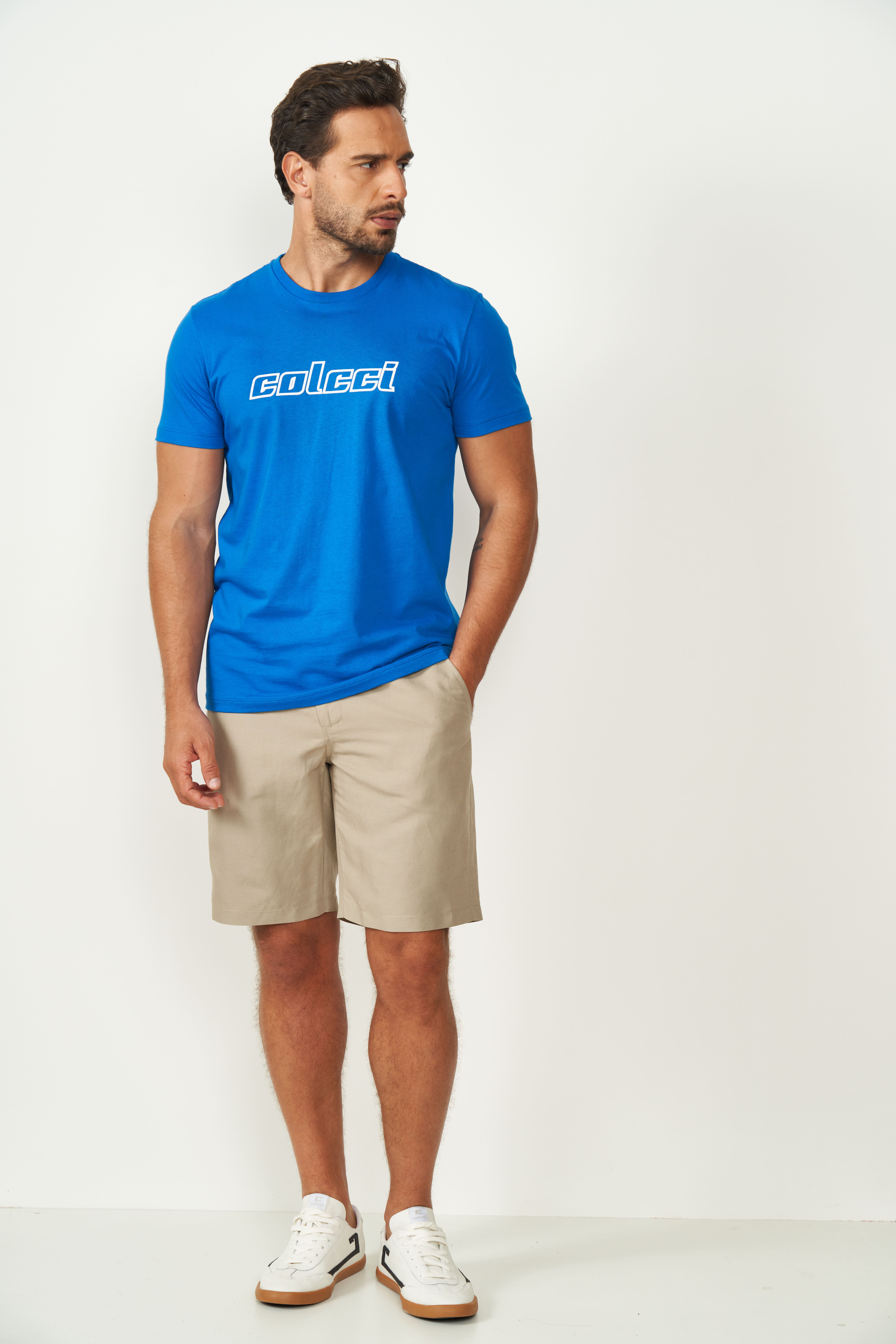 CAMISETA COLCCI M VERDE NAPOLIS