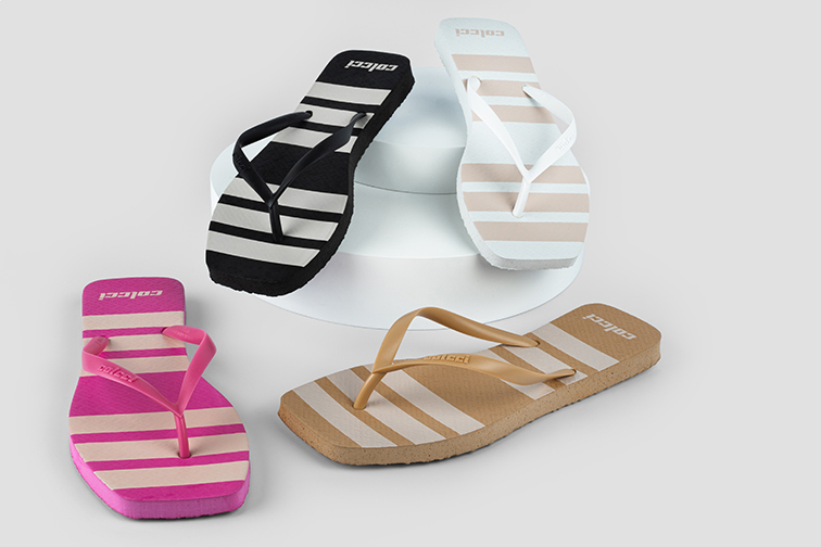CHINELO FEM COLCCI LINHAS CLASSIC 33-34 BEGE BIENT