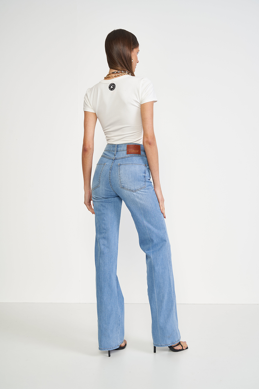 CALÇA JEANS BOOT CUT 36 INDIGO