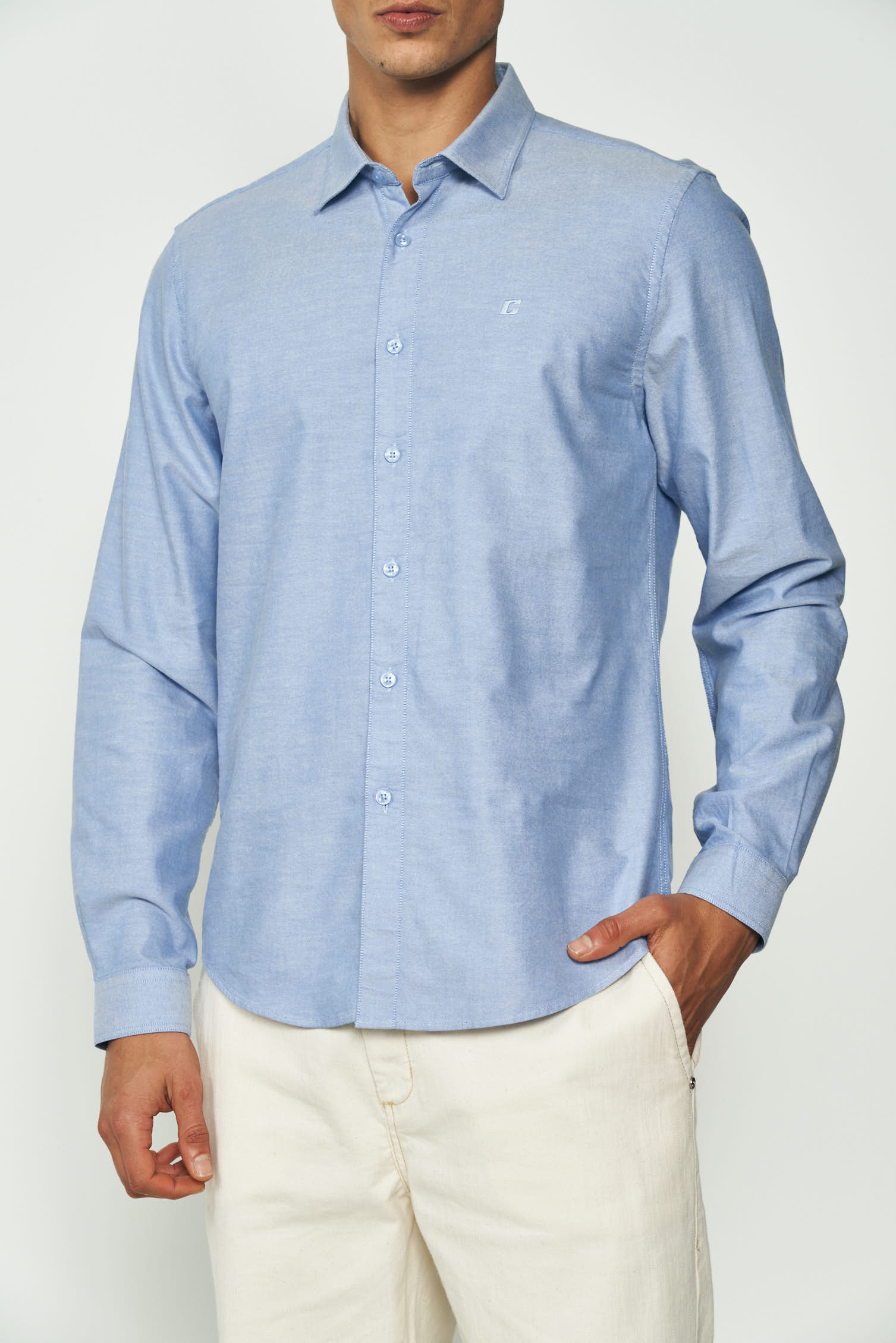 CAMISA RELAX GG AZUL EMPIRE BLUE