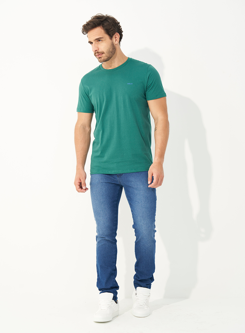 CAMISETA COLCCI GG VERMELHO SPARKL