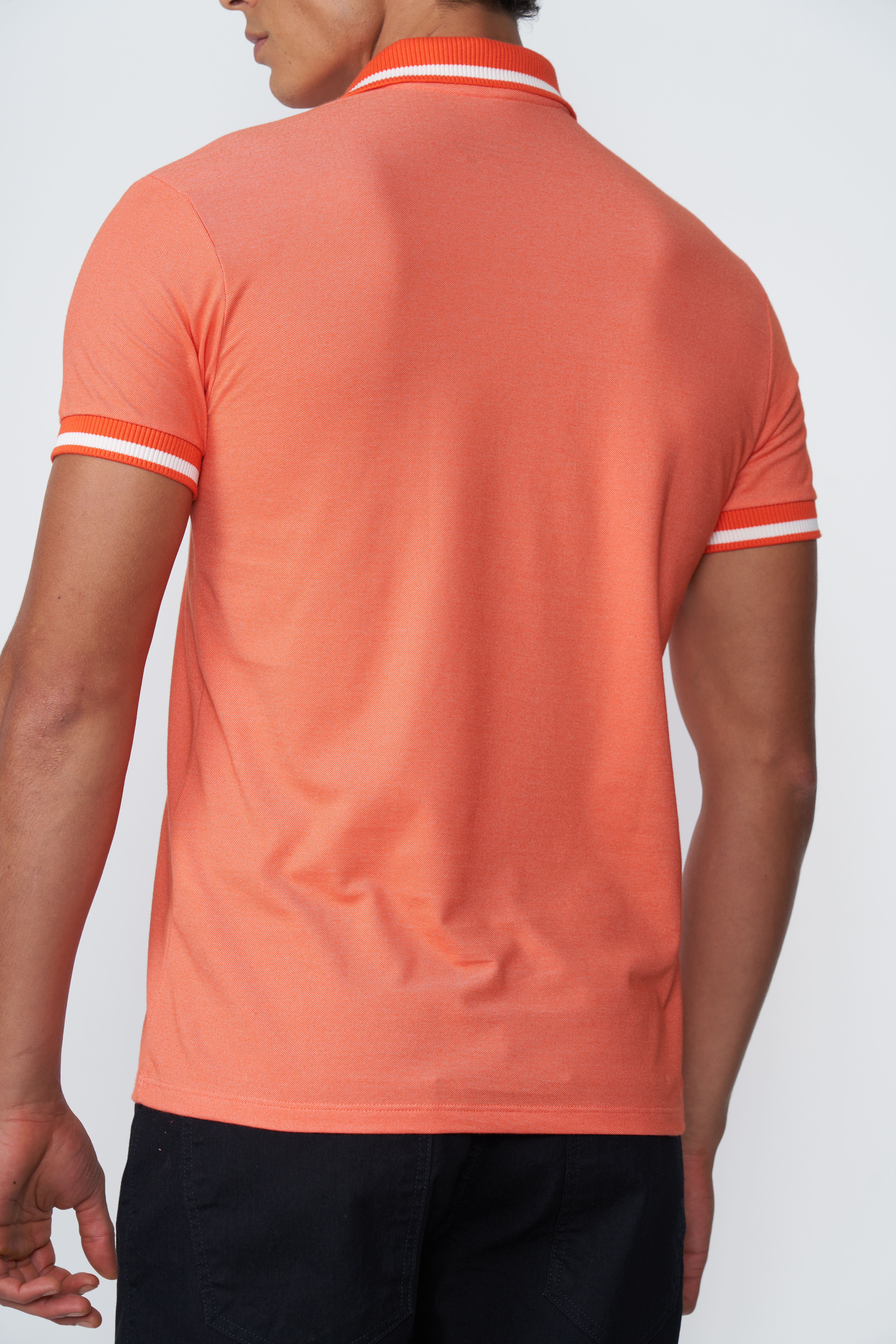 POLO COLCCI M LARANJA PURPURINA