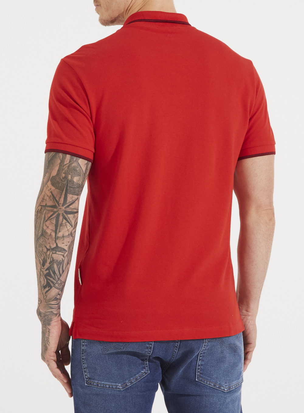 POLO FORUM M VERMELHO SPARKLY