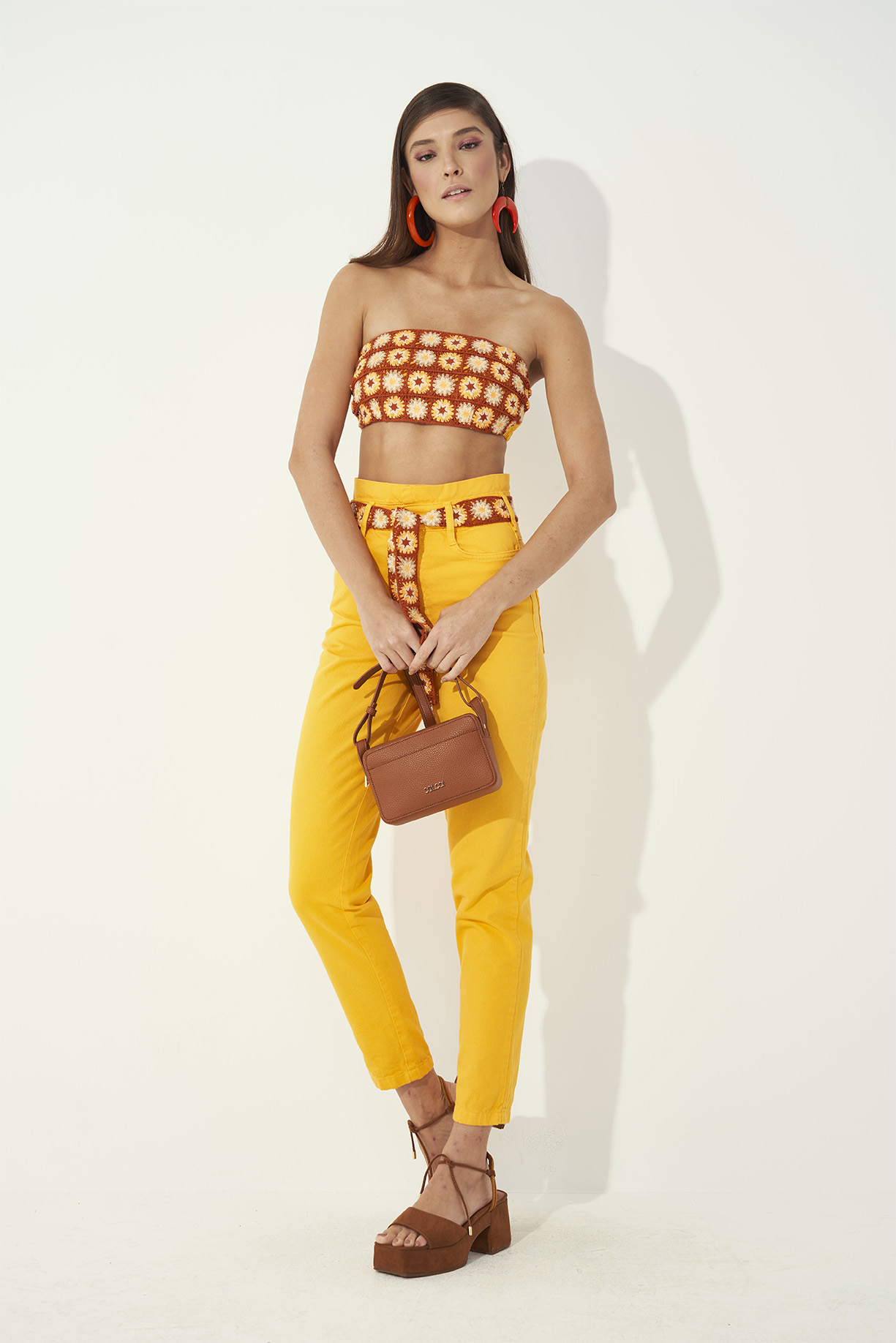 TOP COLCCI PP AMARELO SOLARIO