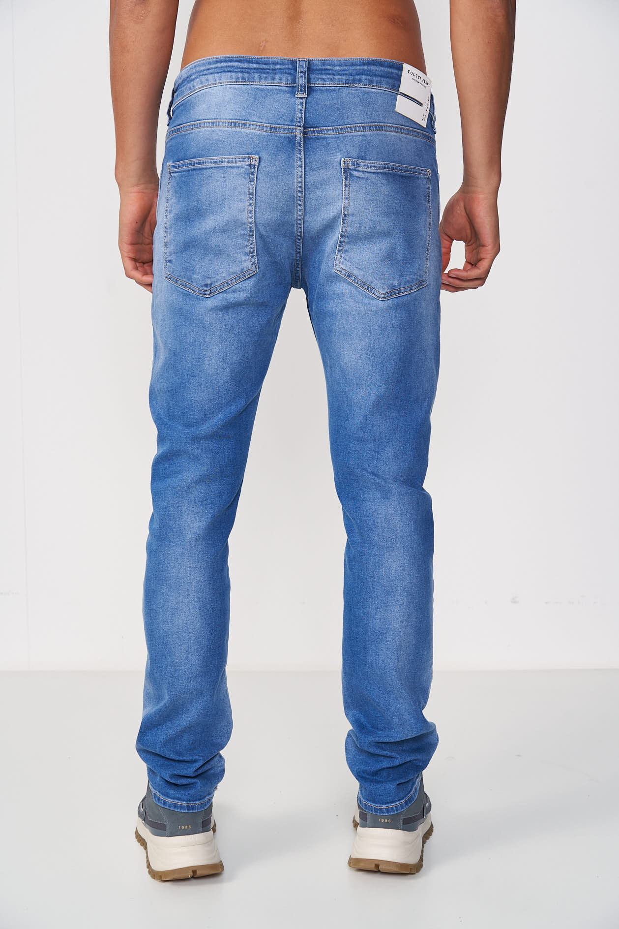 CALÇA JEANS AMSTERDAM 40 INDIGO