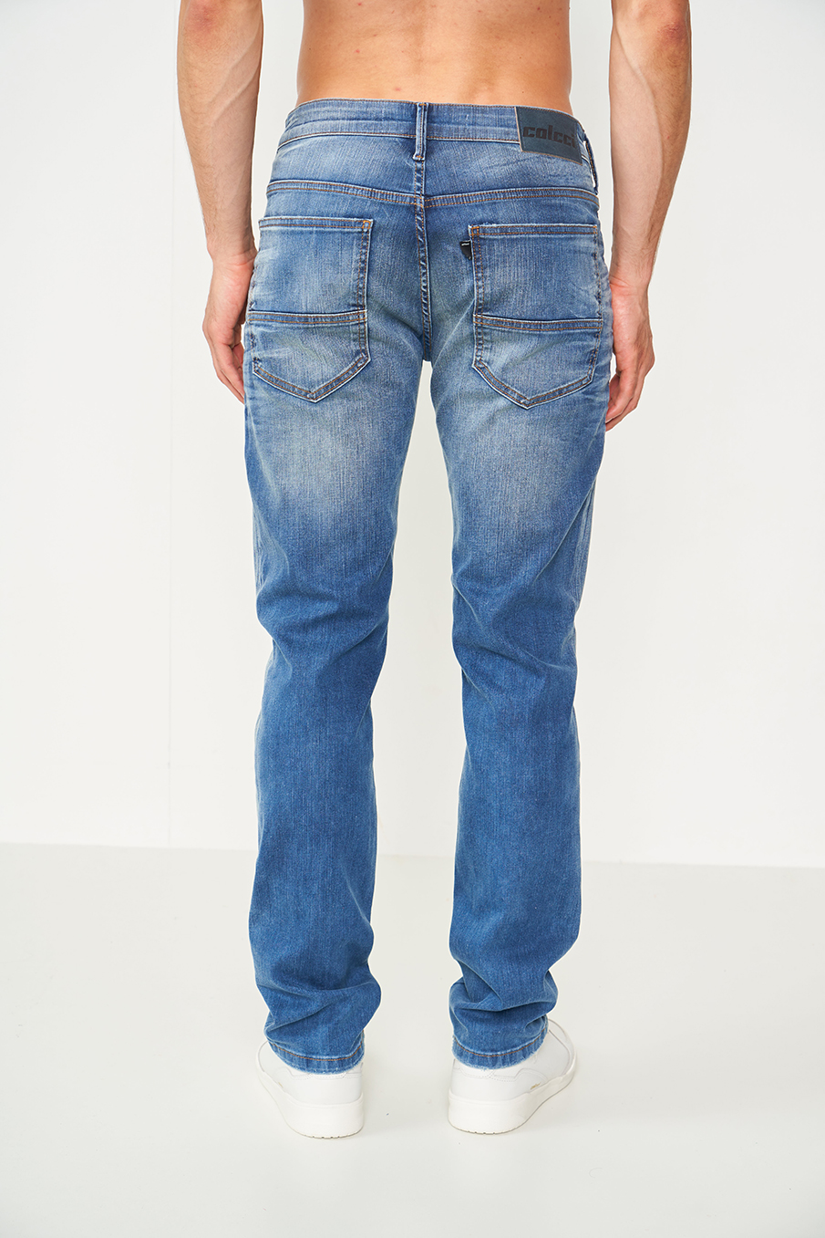 CALÇA JEANS ALEX SLIM 46 INDIGO