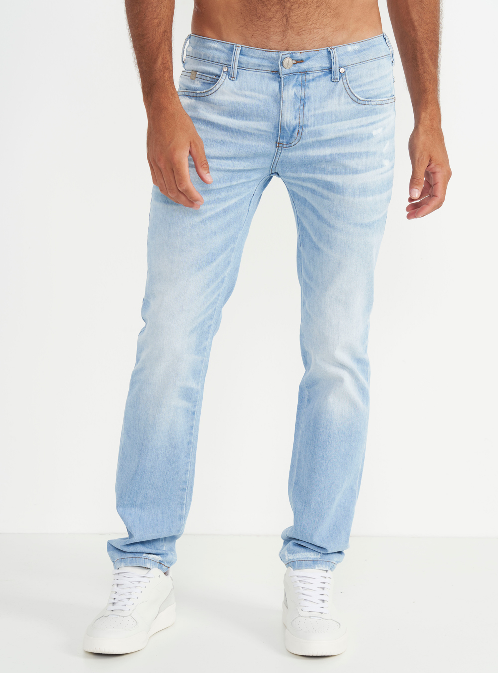 CALÇA JEANS ALEX SLIM 46 INDIGO